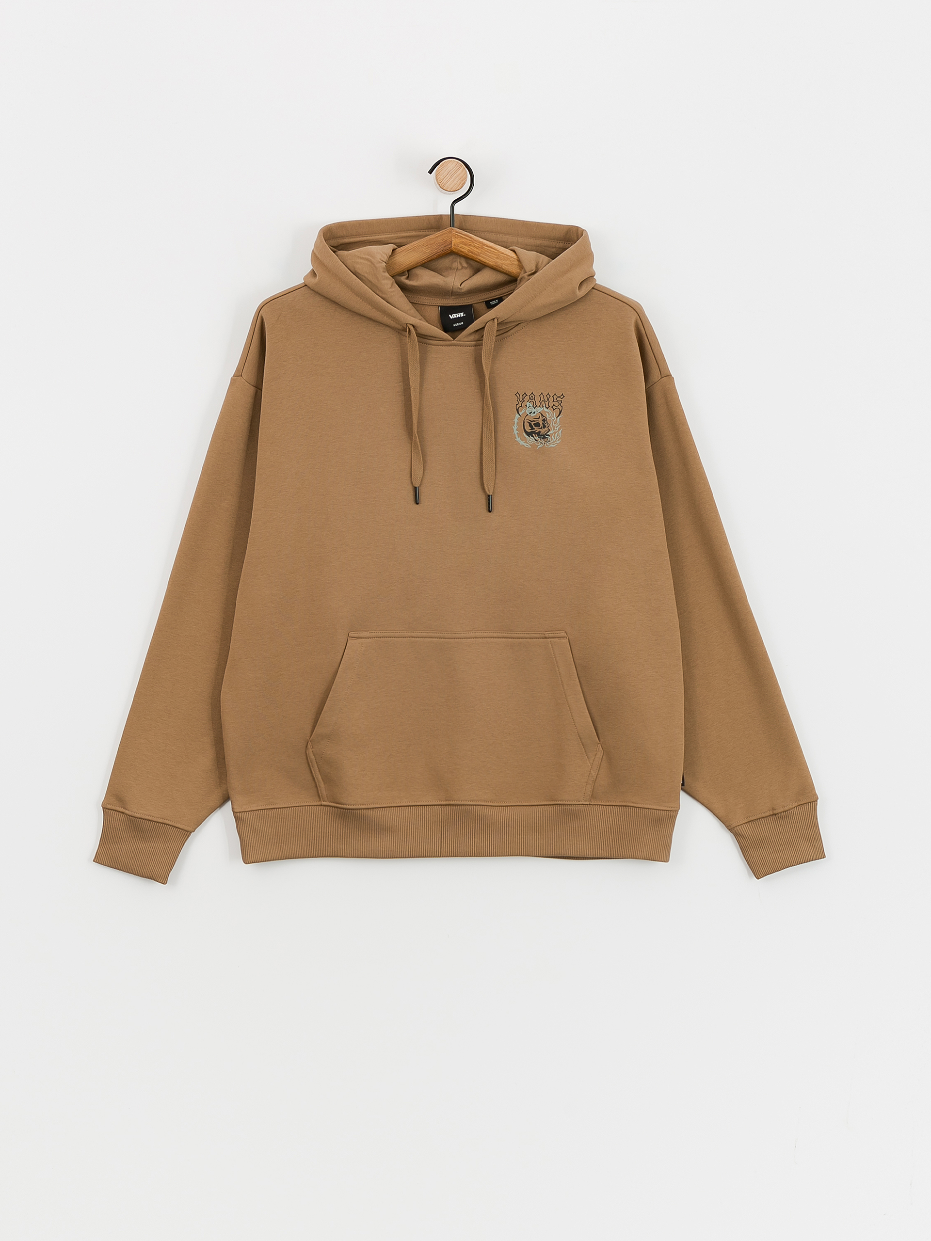 Hanorac cu glugă Vans Skull Os HD Wmn (otter)