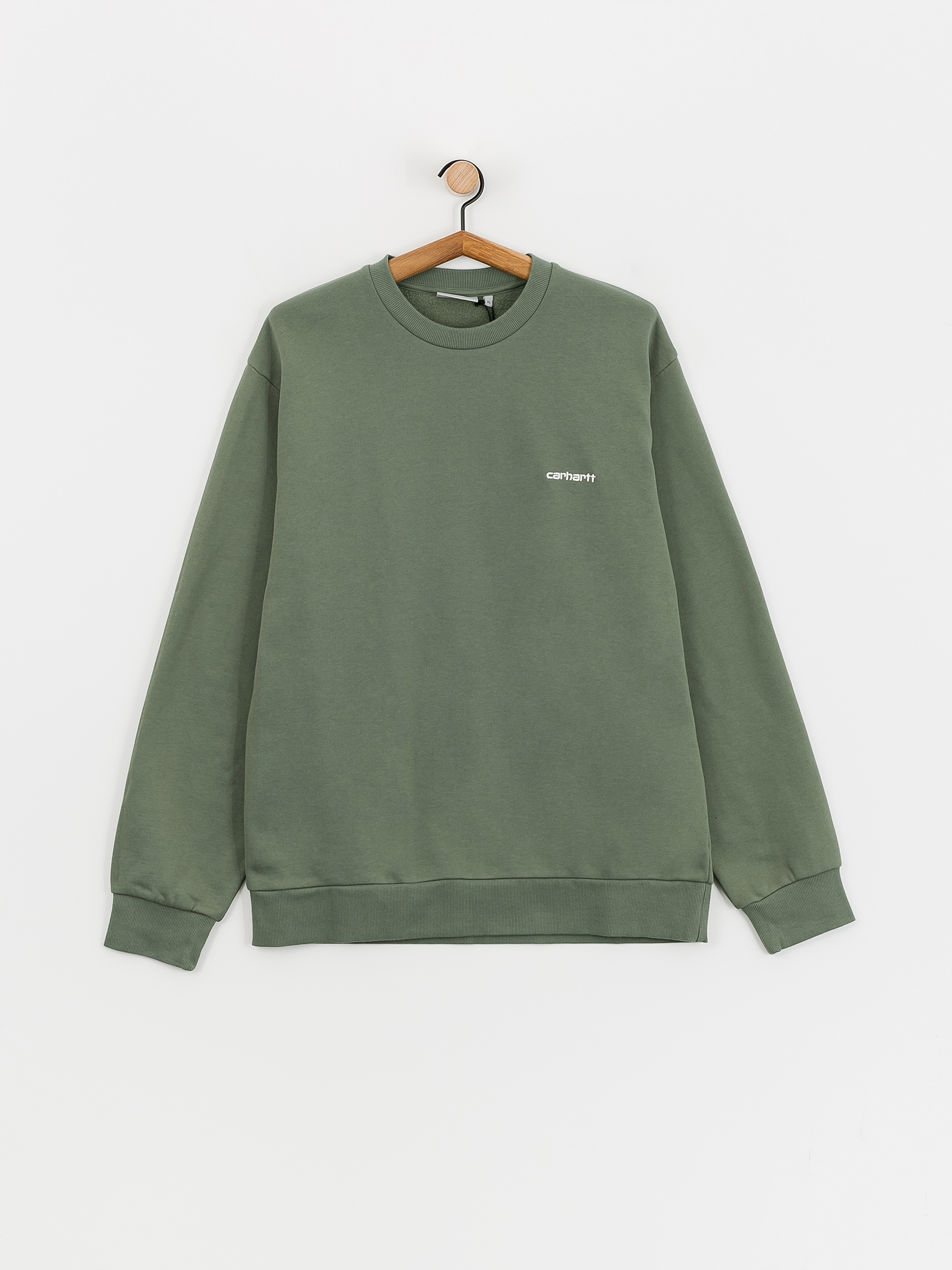 Hanorac Carhartt WIP Script Embroidery (park/white)