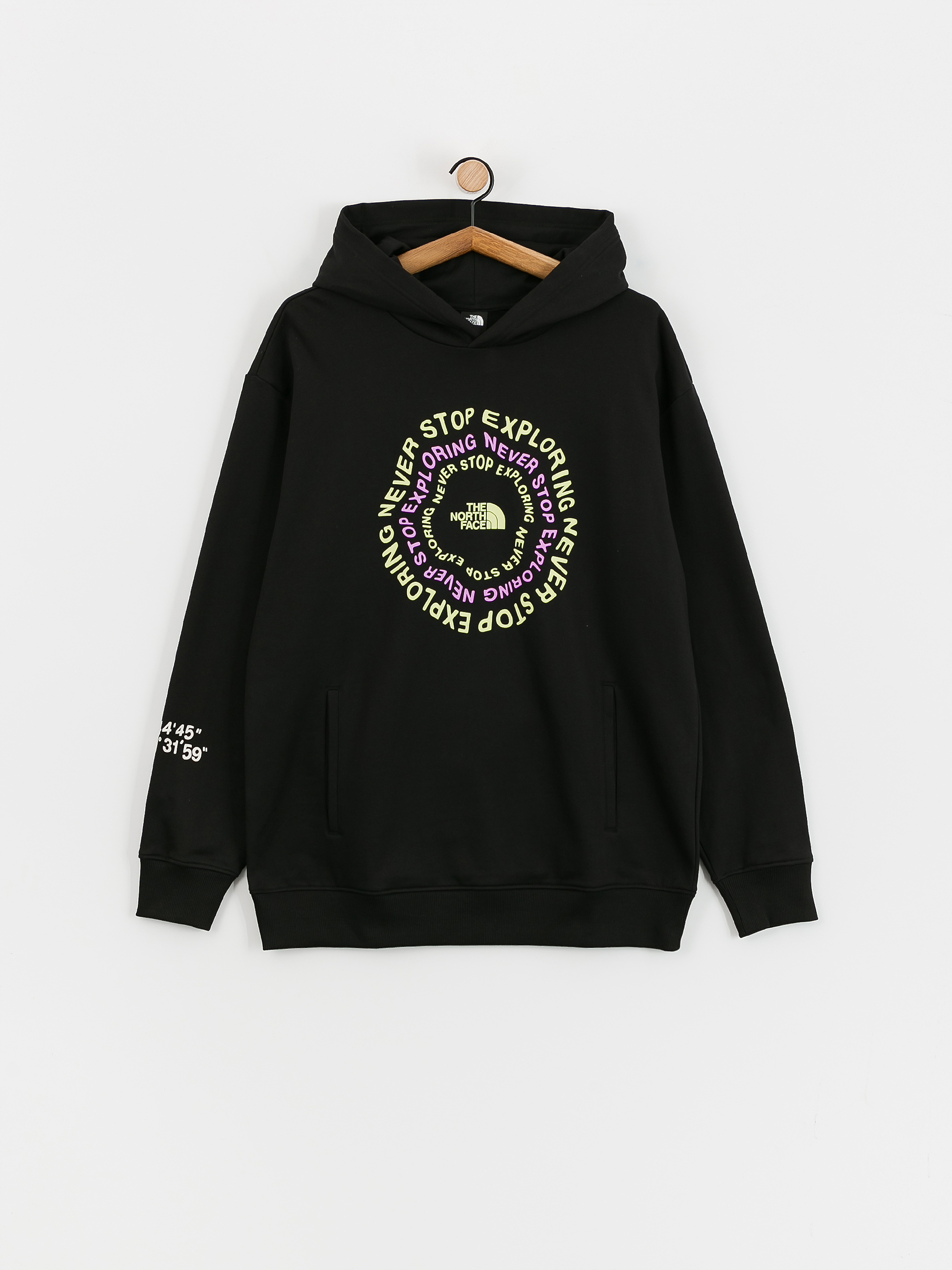 Hanorac cu glugă The North Face Nse Graphic HD (tnf black)