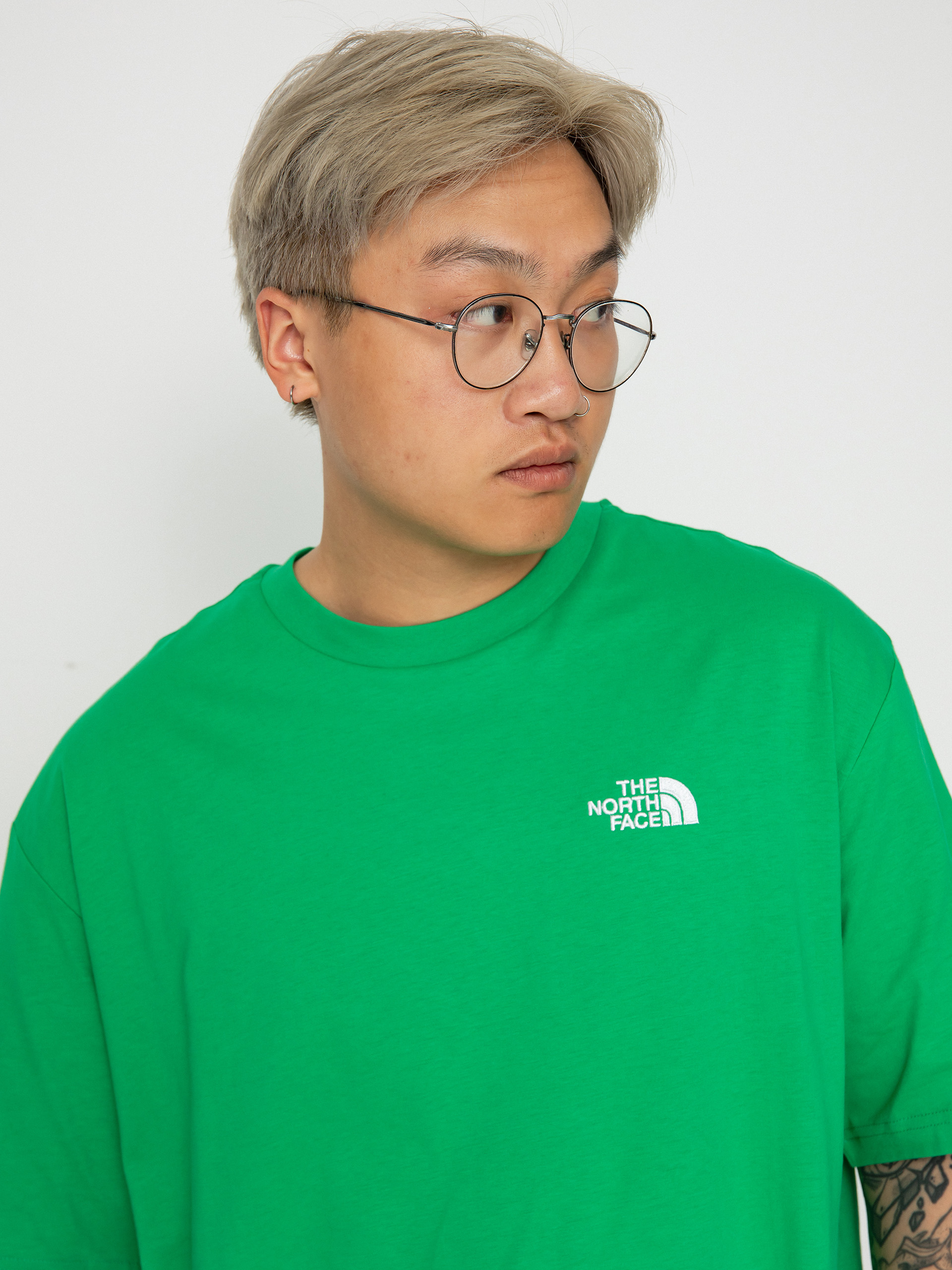 Tricou The North Face Essential Oversize (optic emerald)