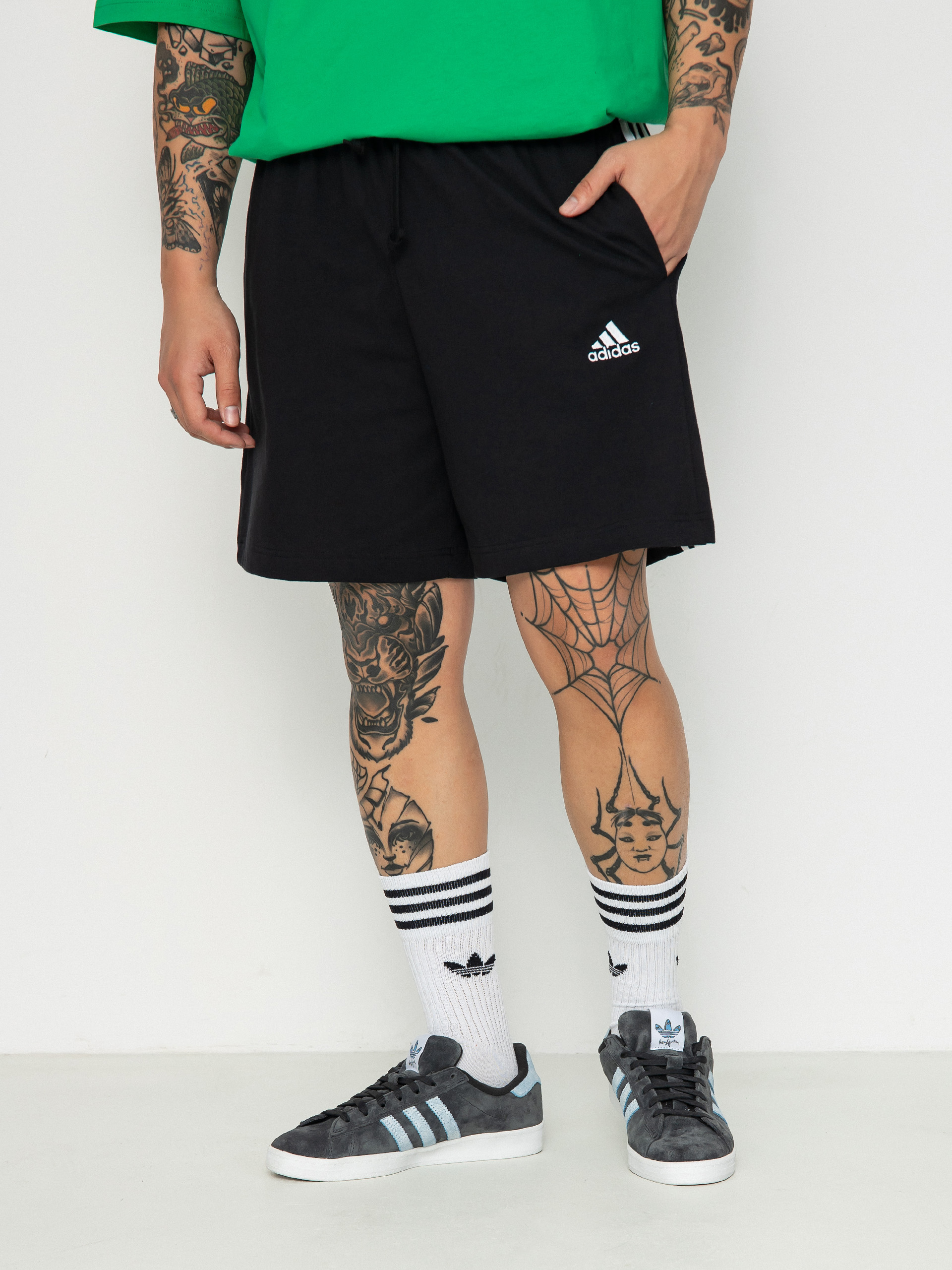 Șort adidas Originals 3S Sj 7 (black/white)