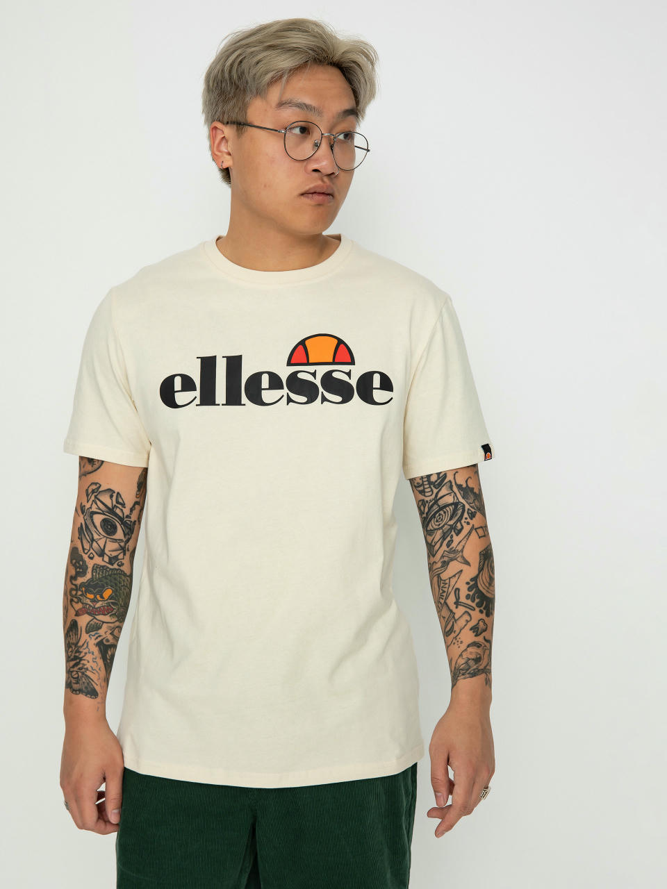 Tricou Ellesse SL Prado (off white)