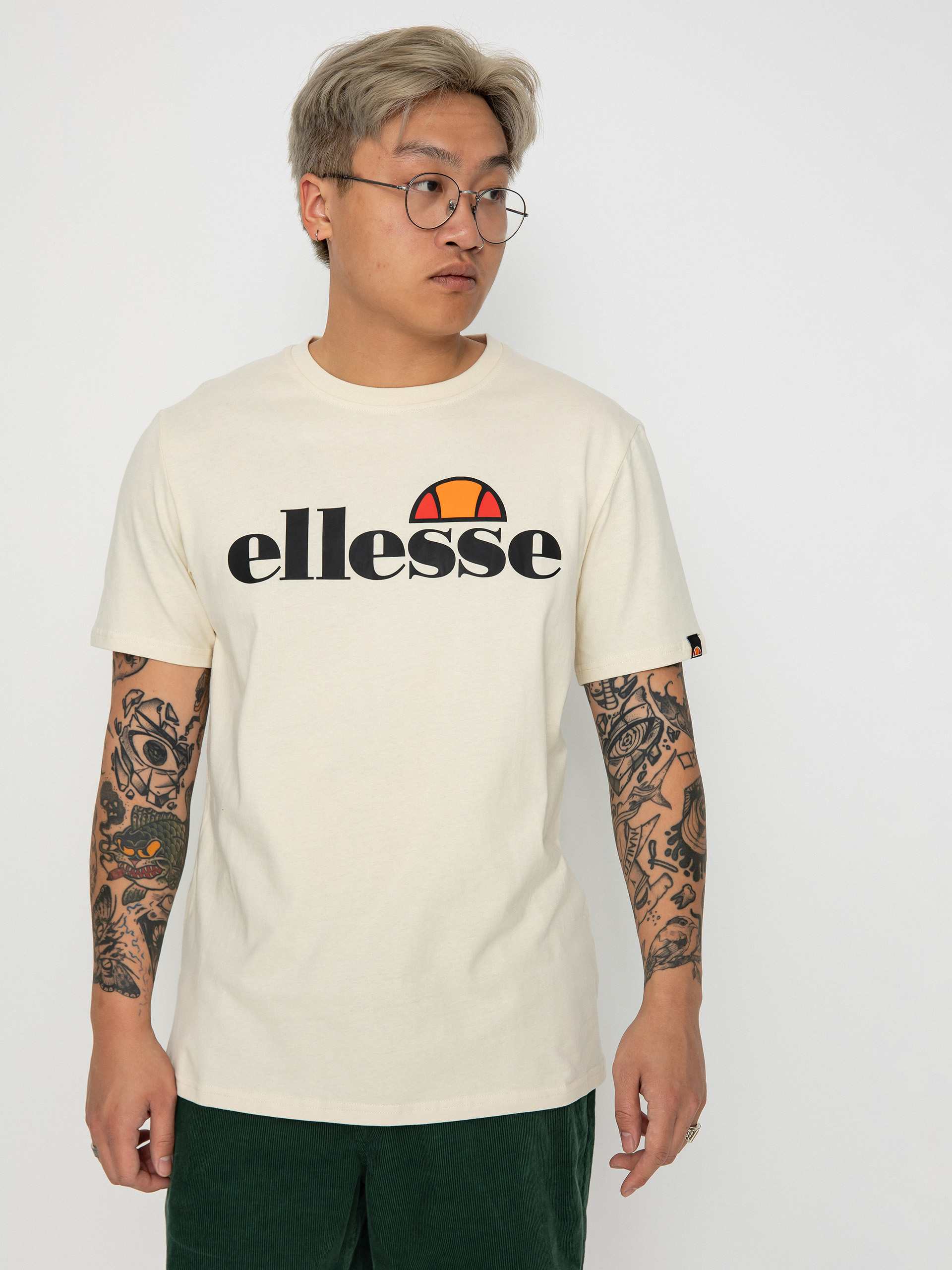 Tricou Ellesse SL Prado (off white)