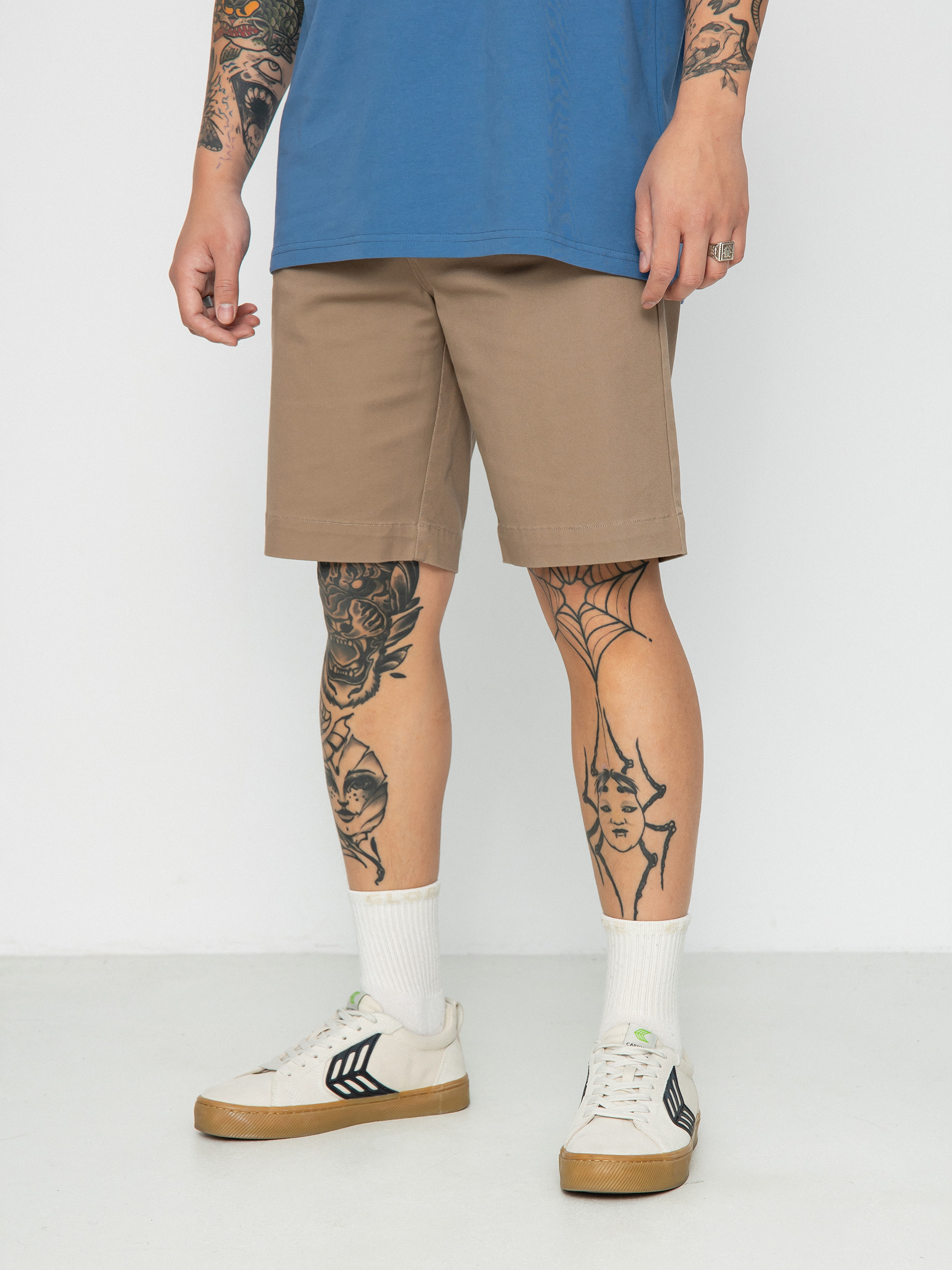 Șort RVCA Weekend Stretch (dark khaki)