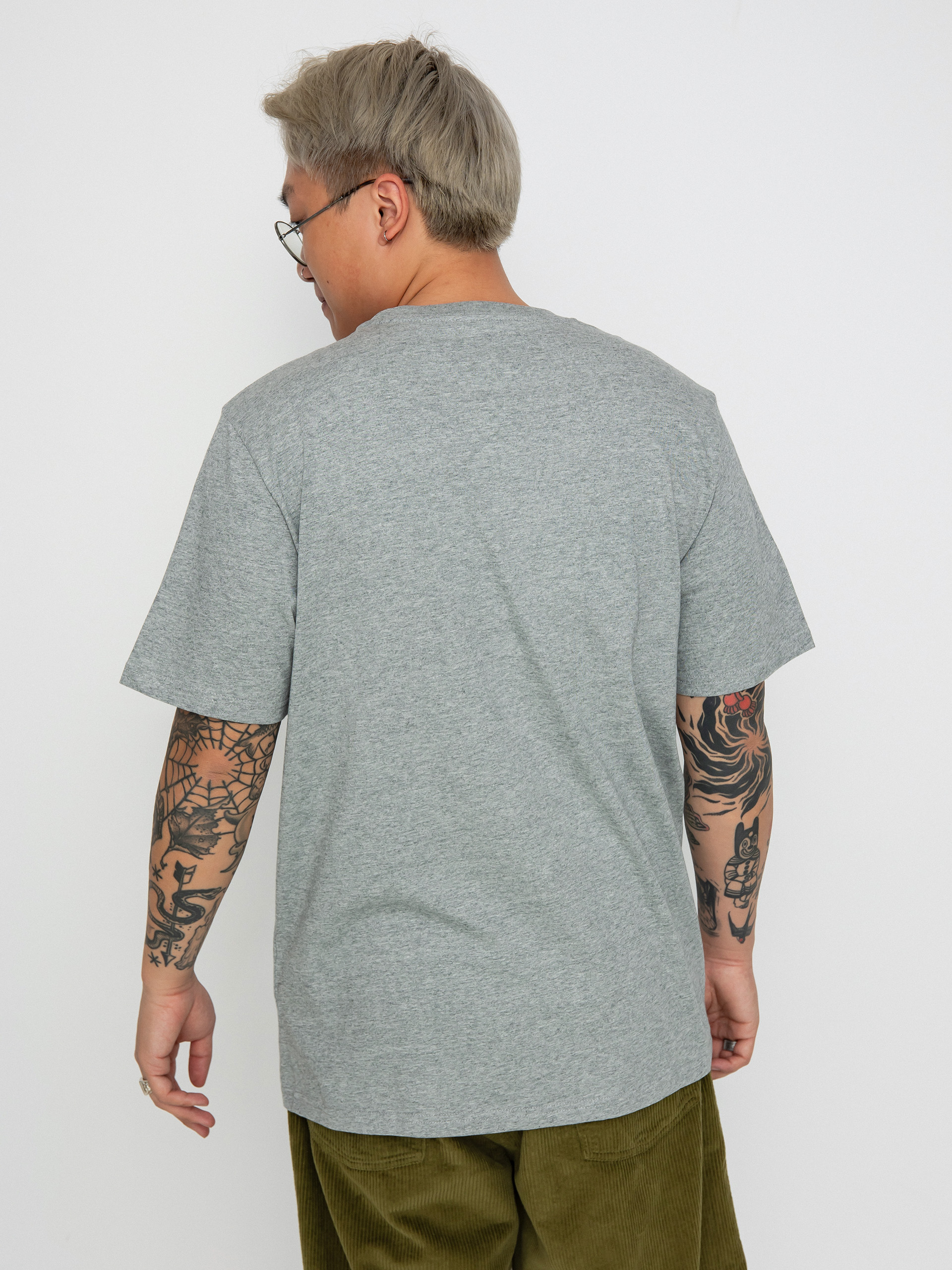 Tricou Carhartt WIP Pocket (grey heather)