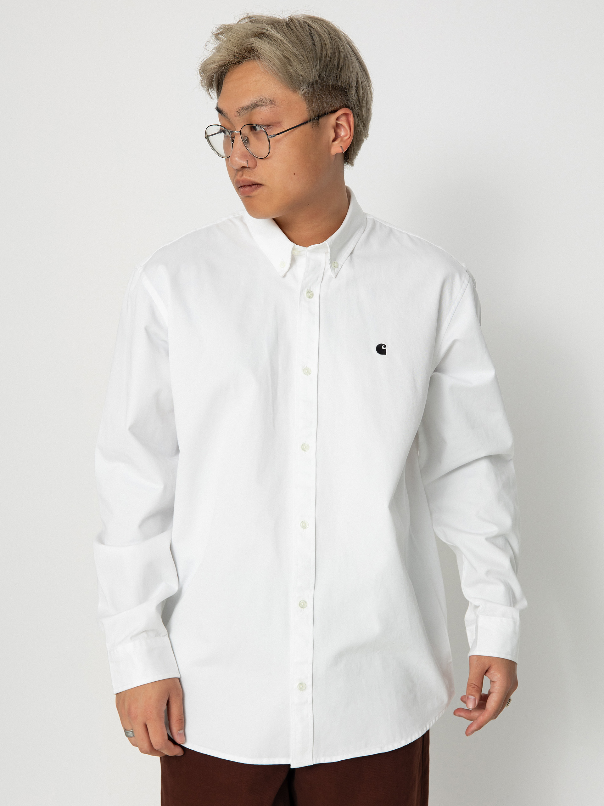 Cămașă Carhartt WIP Madison (white/black)