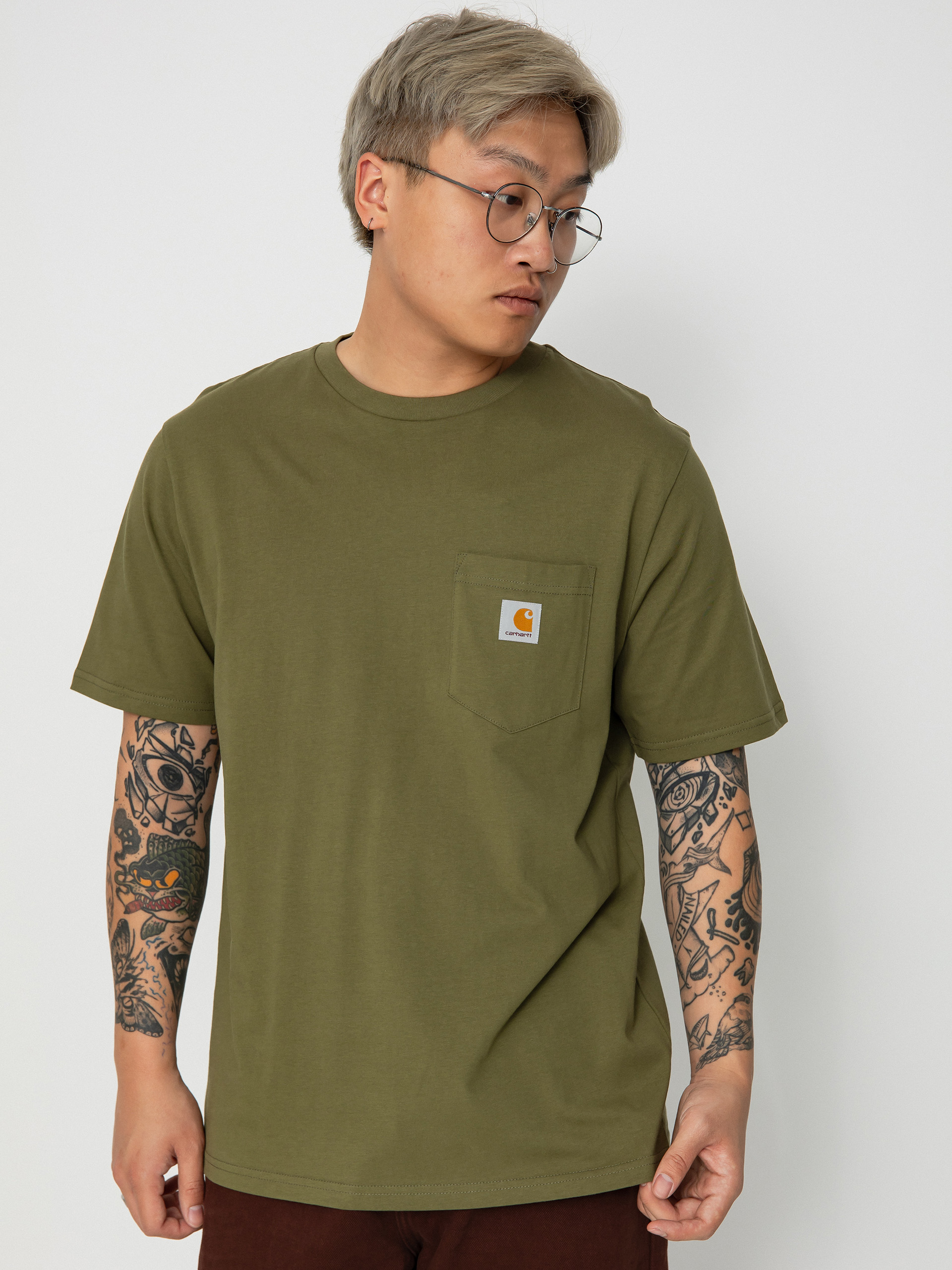 Tricou Carhartt WIP Pocket (dundee)