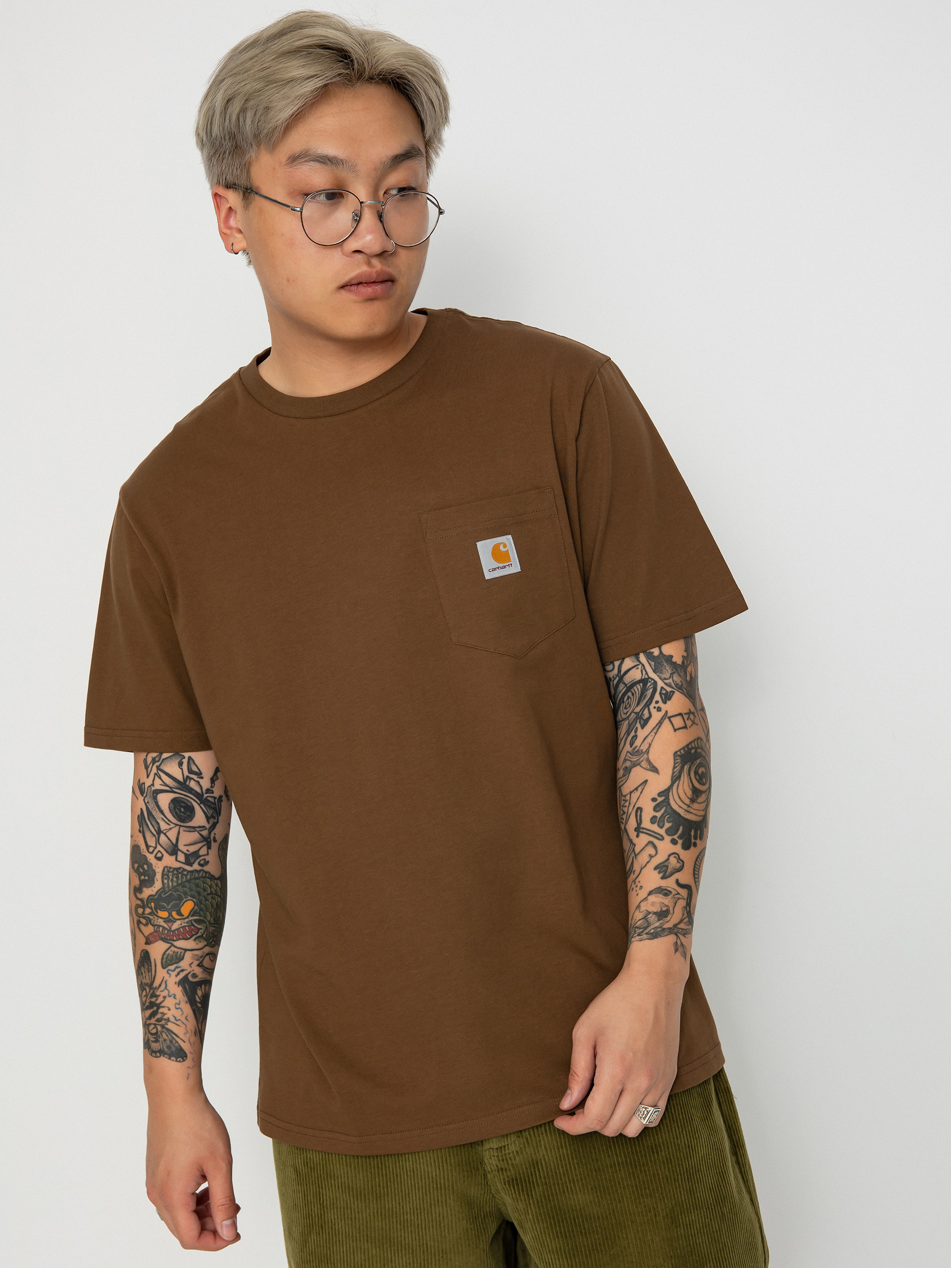 Tricou Carhartt WIP Pocket (lumber)