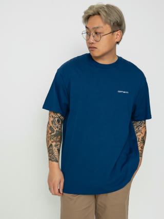 Tricou Carhartt WIP Script Embroidery (elder/white)