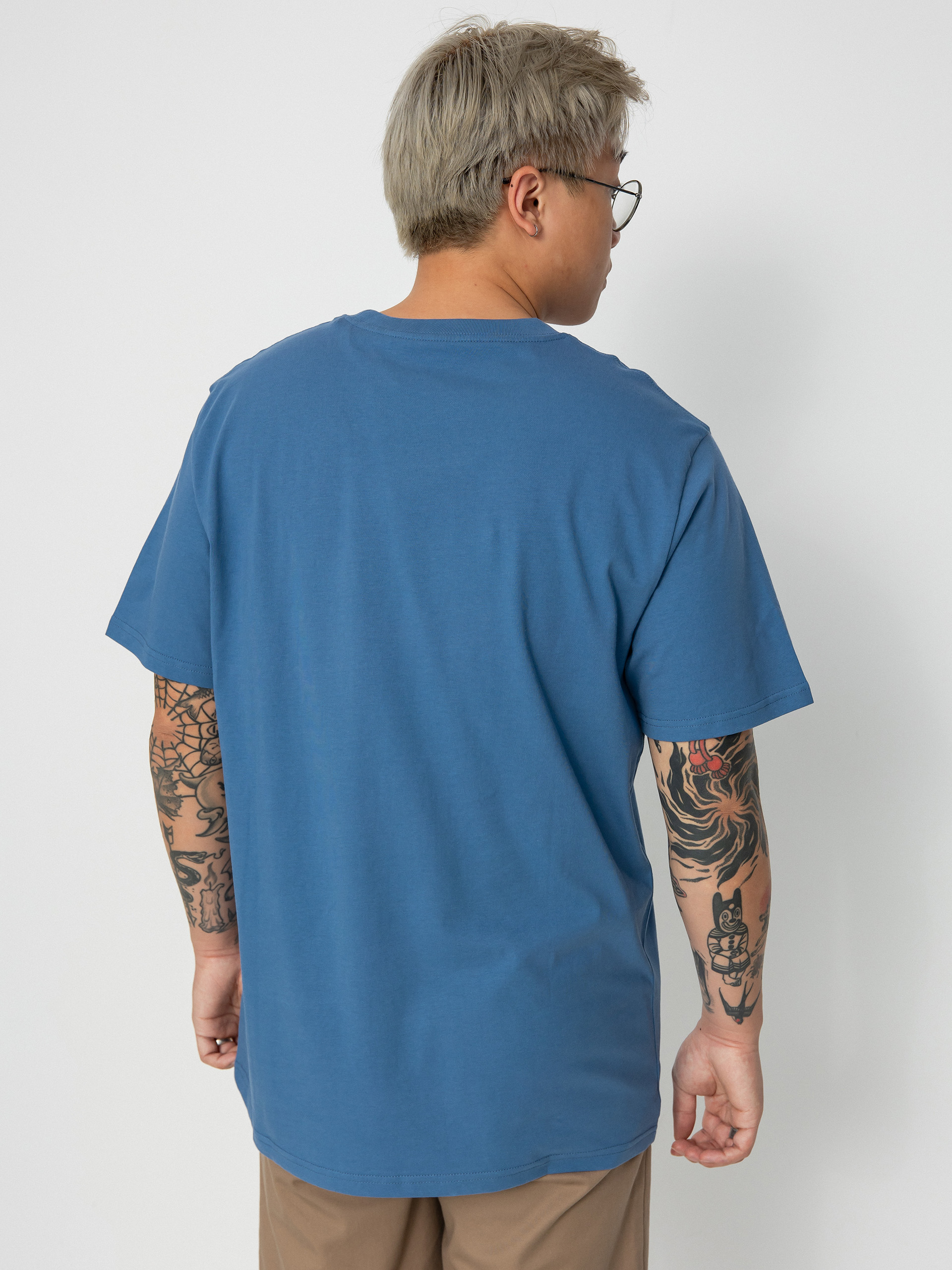 Tricou Carhartt WIP Script (sorrent/white)