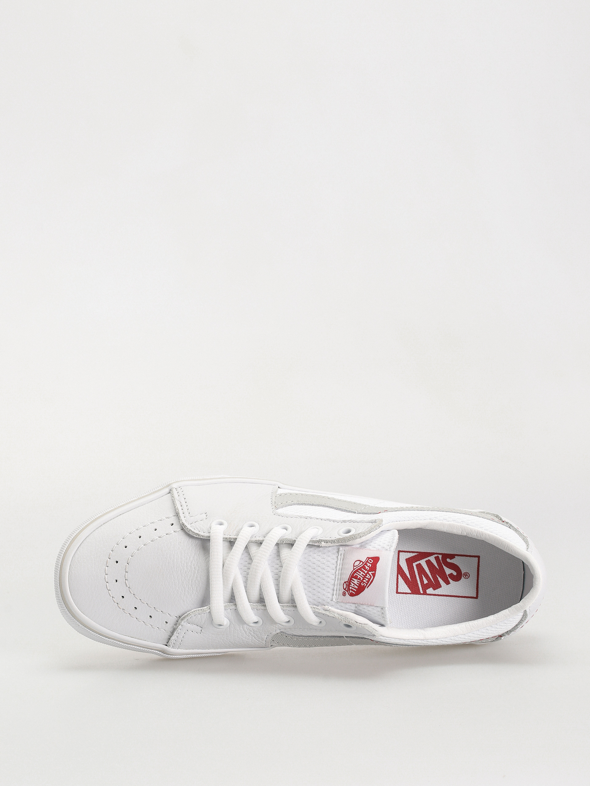 Pantofi Vans Sk8 Low (retro skate white/red)