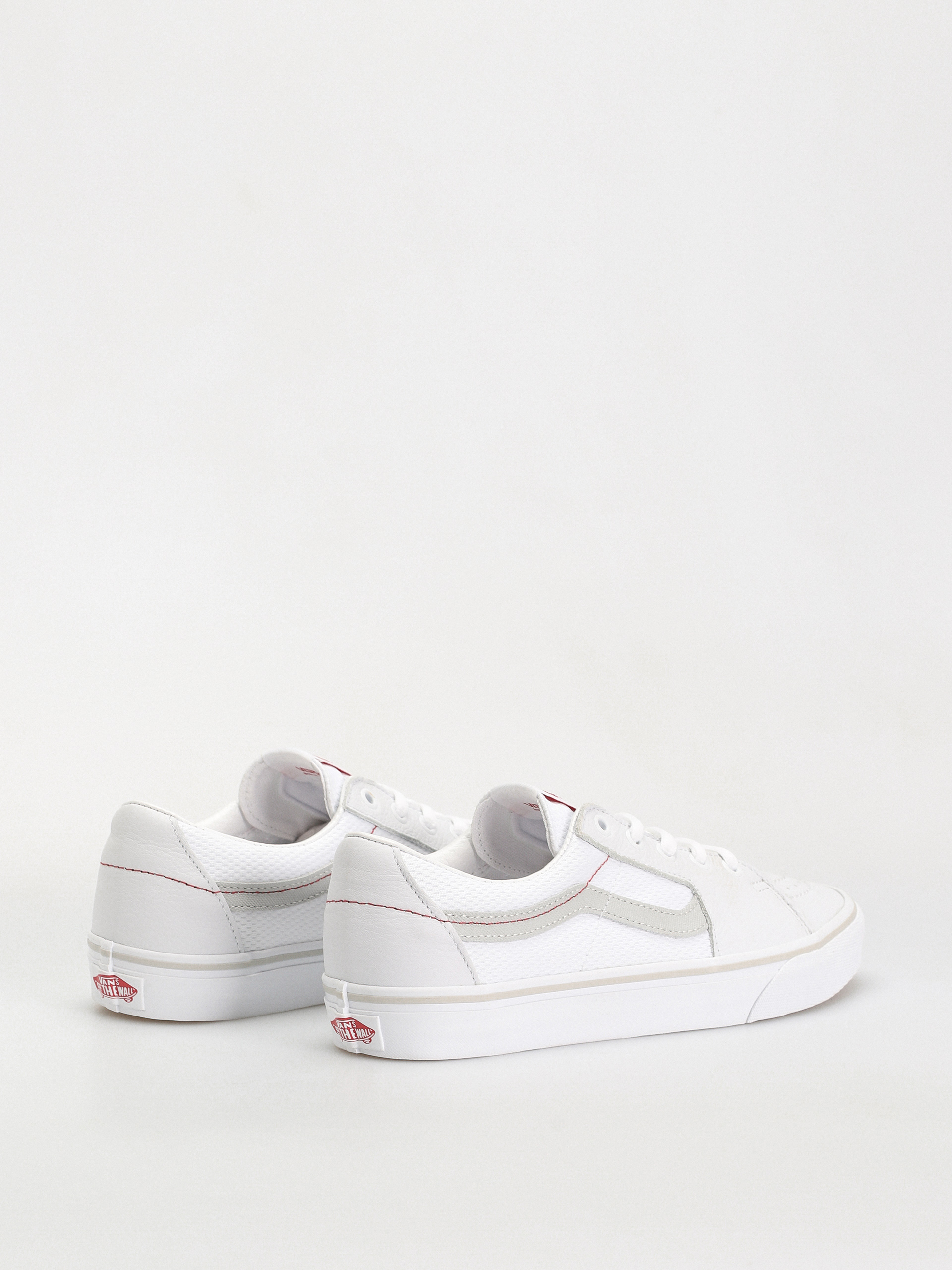 Pantofi Vans Sk8 Low (retro skate white/red)
