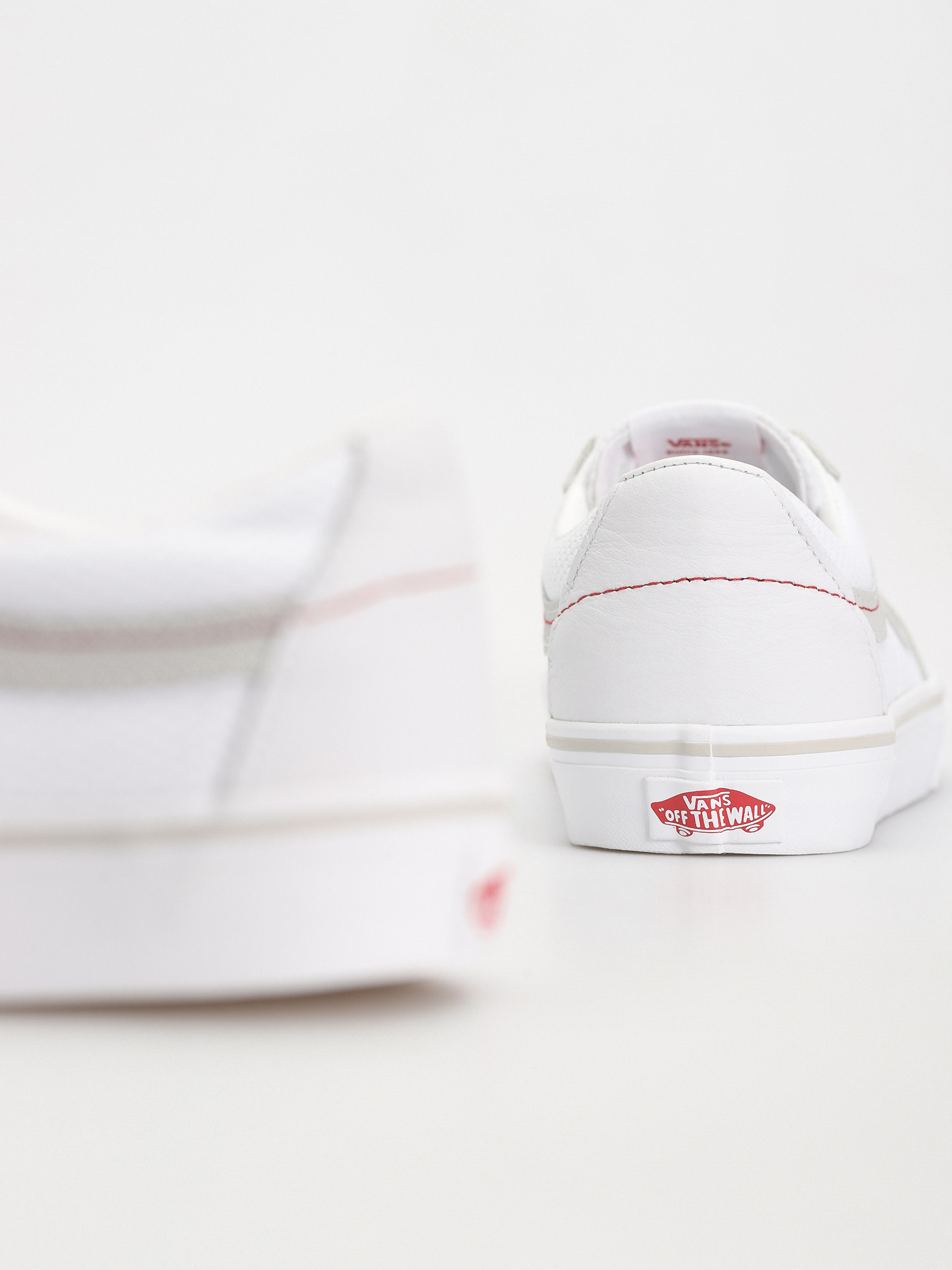 Pantofi Vans Sk8 Low (retro skate white/red)