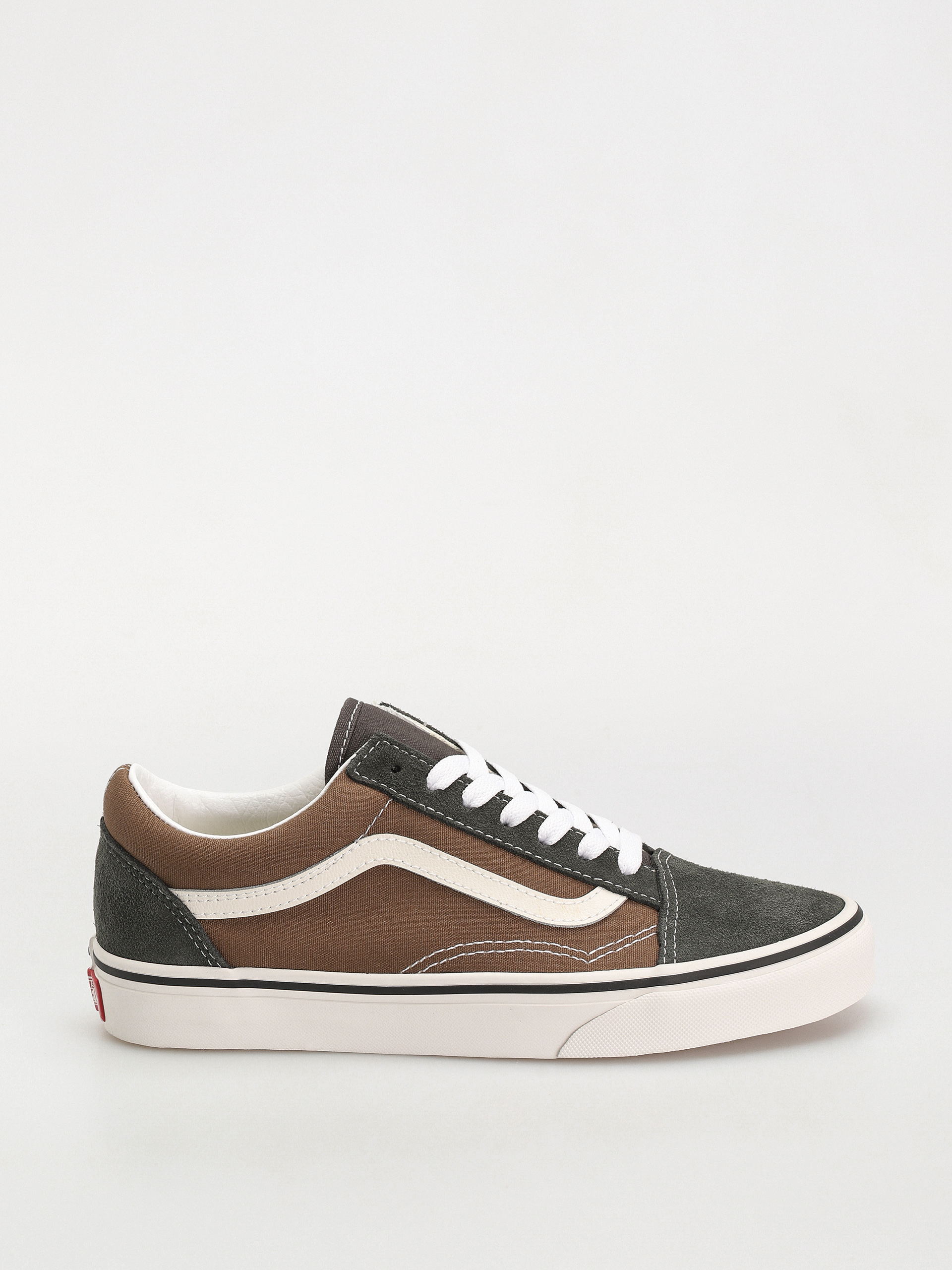 Pantofi Vans Old Skool (canvas/suede pop brown/multi)