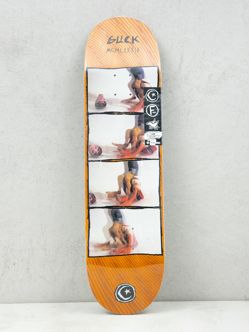 Placă Foundation Glick Head Roll (orange)