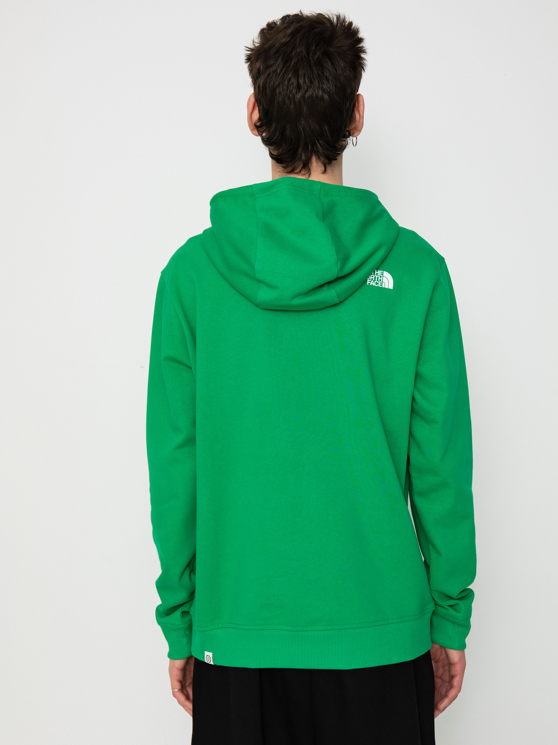 Hanorac cu glugă The North Face Berkeley California HD (optic emerald)