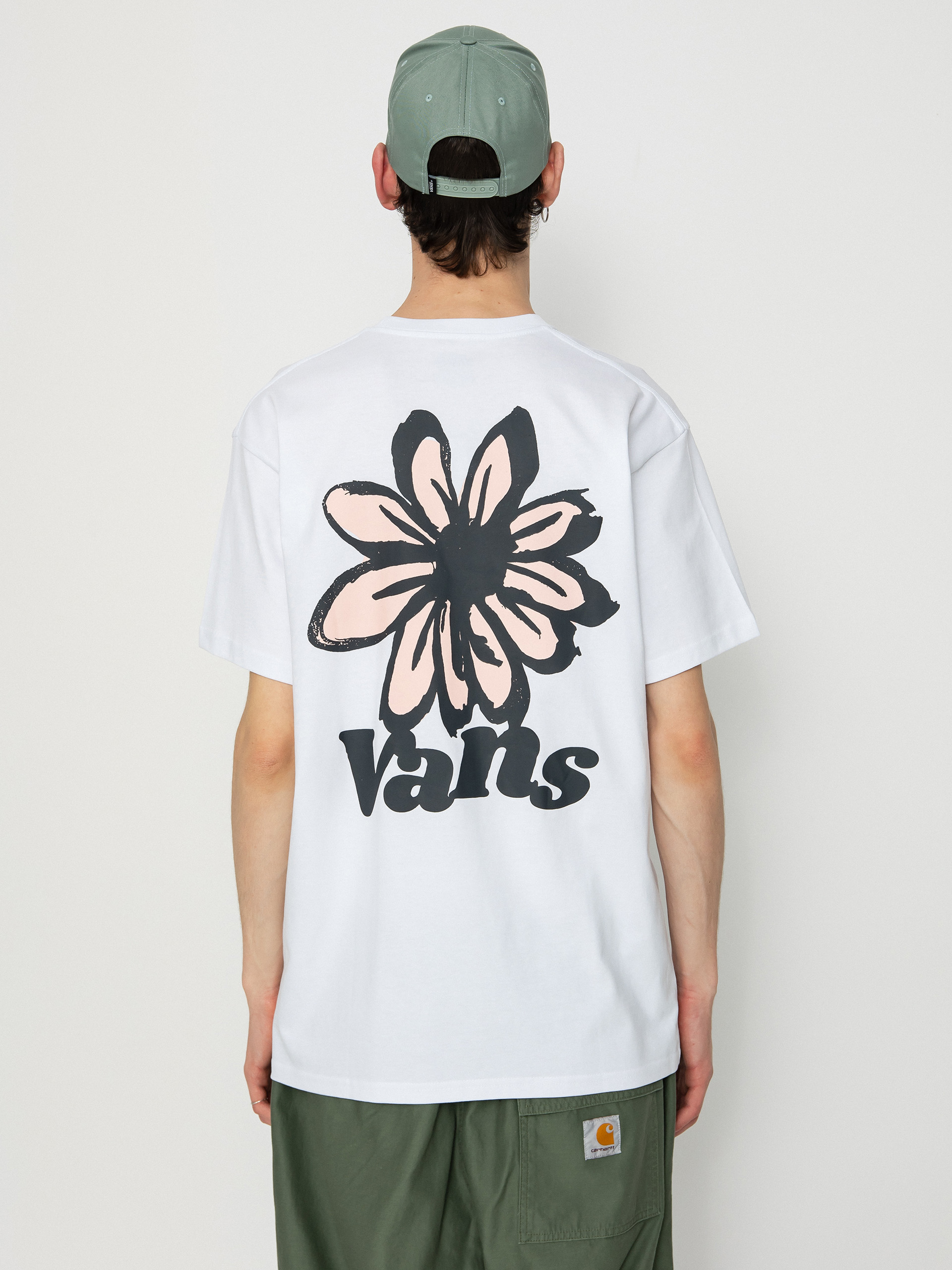 Tricou Vans Brush Petal (white)