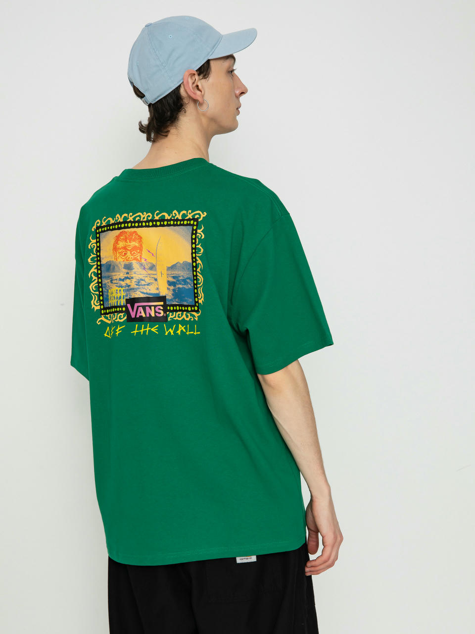 Tricou Vans Landscape Surf Loose (verdant green)