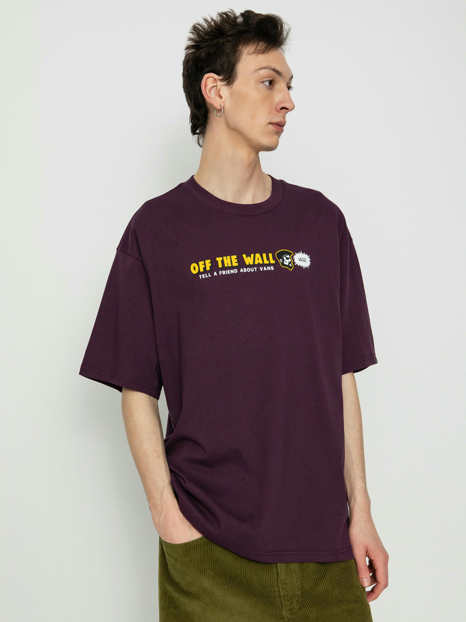 Tricou Vans Factory Loose (blackberry wine)