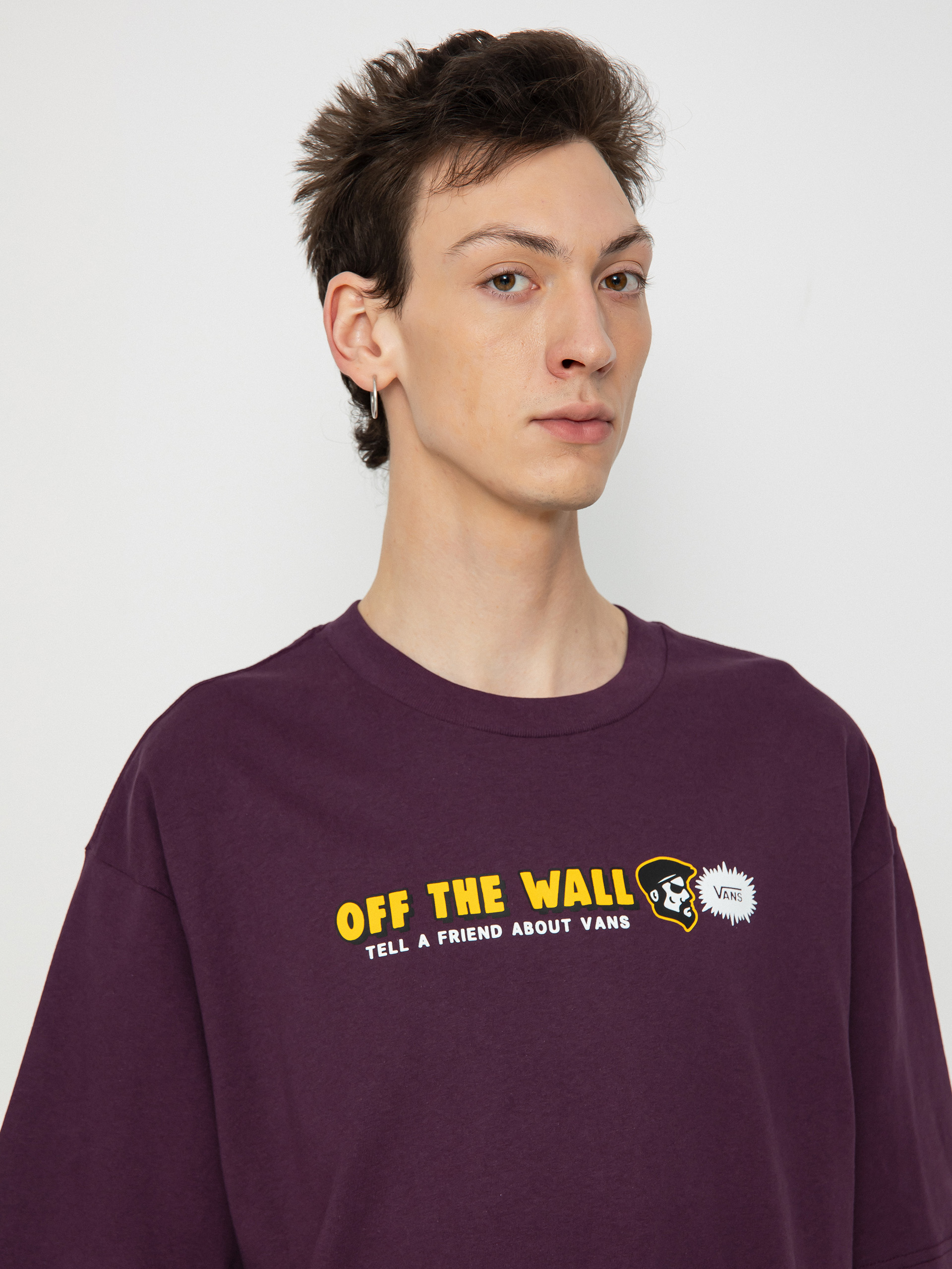 Tricou Vans Factory Loose (blackberry wine)