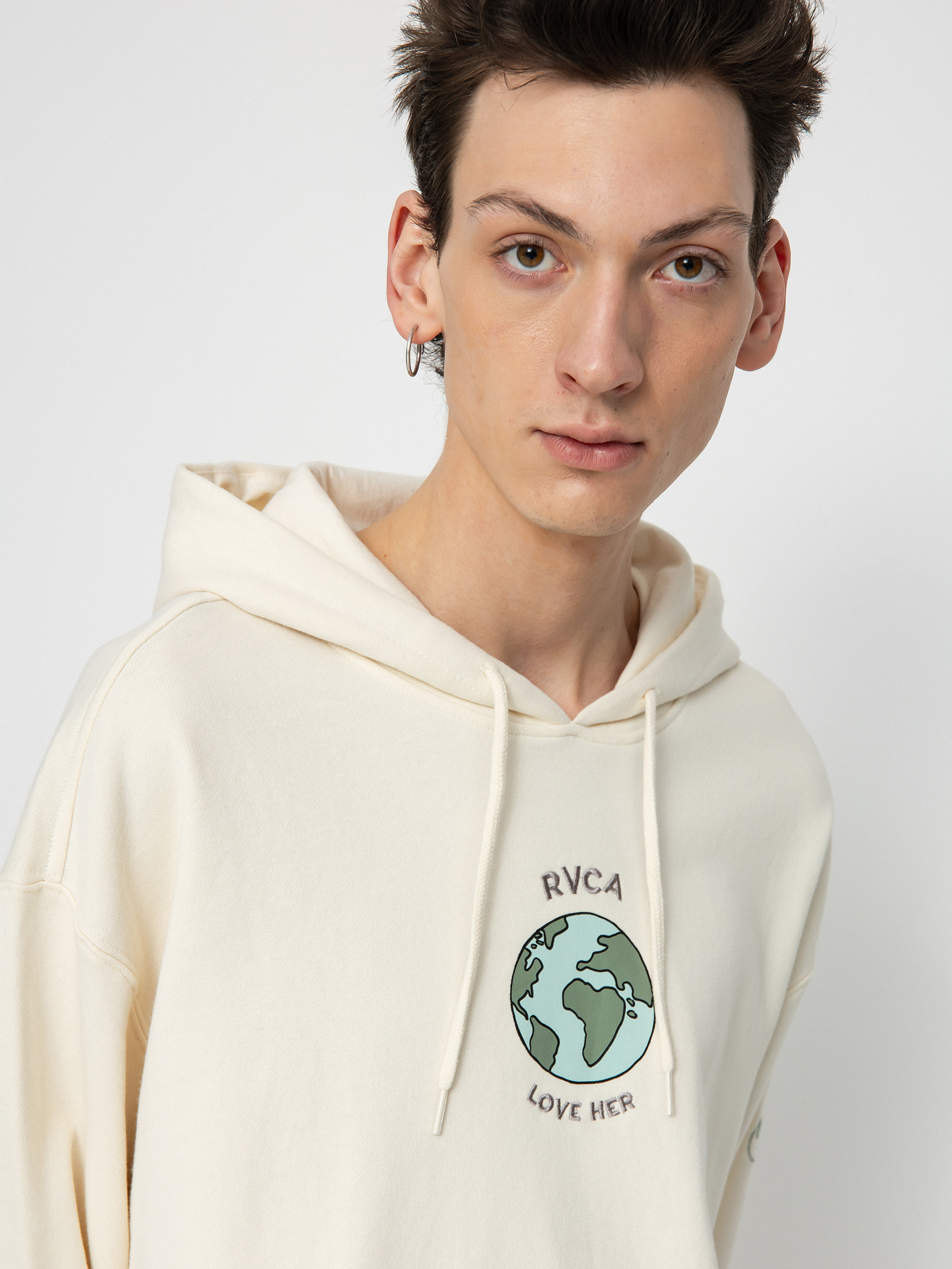 Hanorac cu glugă RVCA Love Her HD (salt)