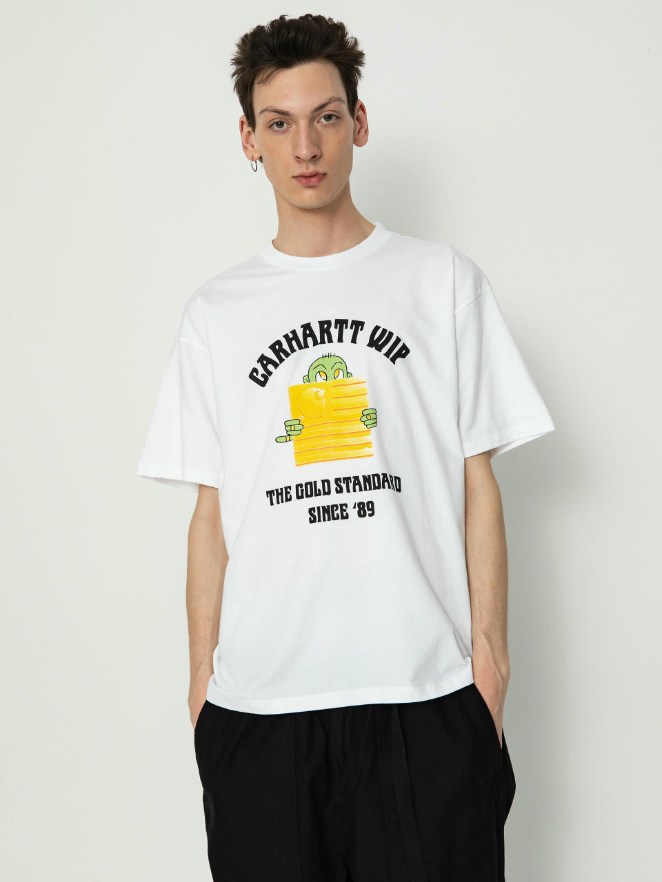 Tricou Carhartt WIP Gold Standard (white)