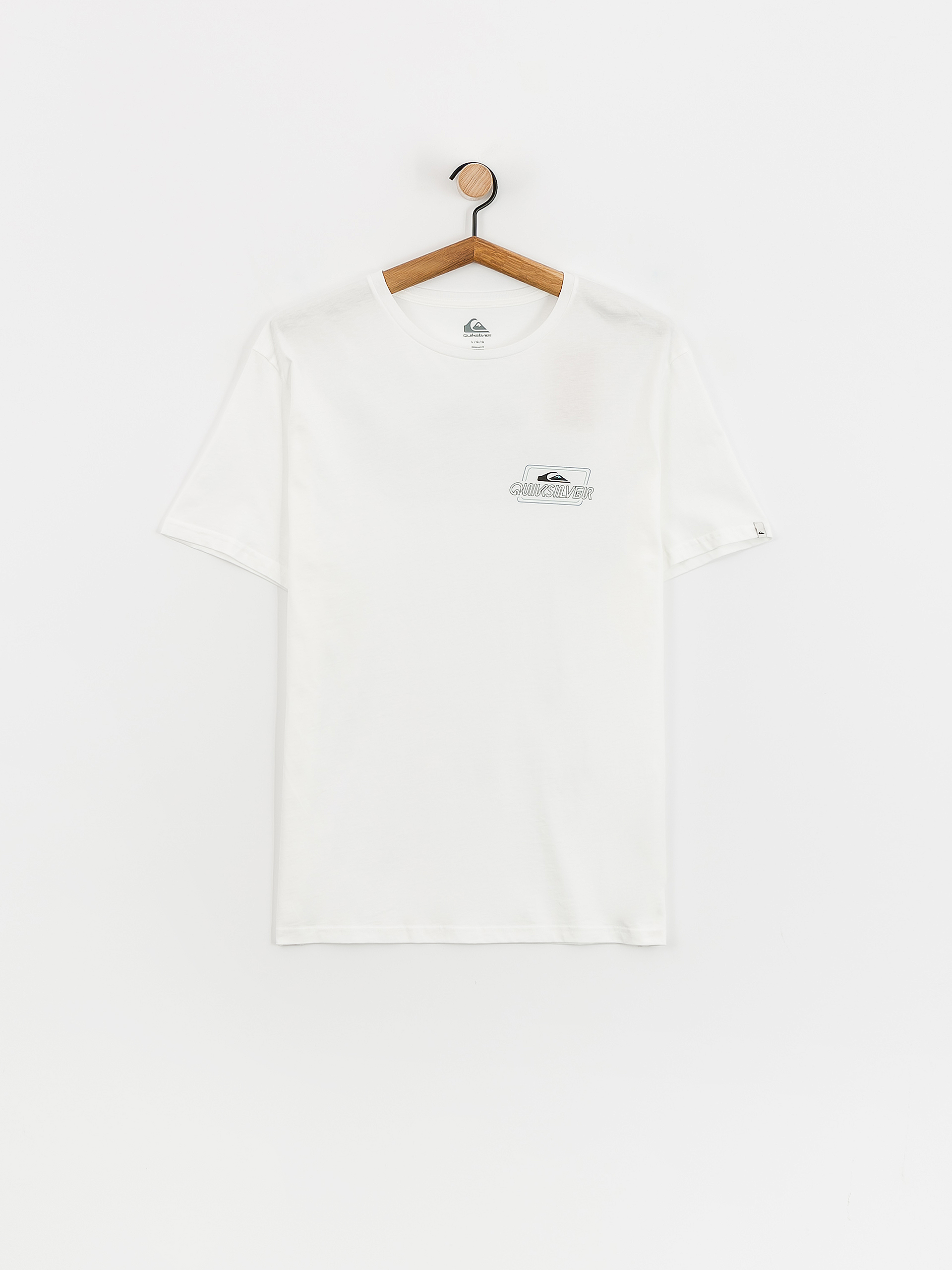 Tricou Quiksilver Line By Line (white)