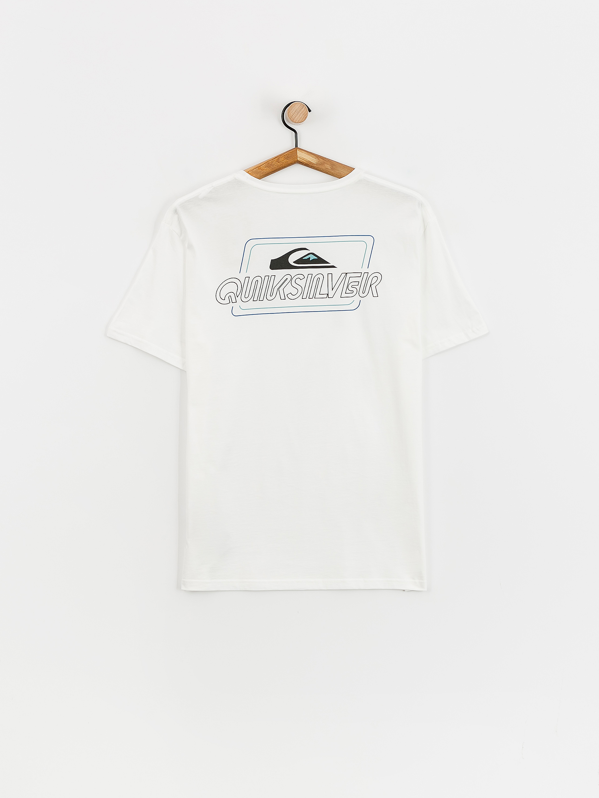 Tricou Quiksilver Line By Line (white)