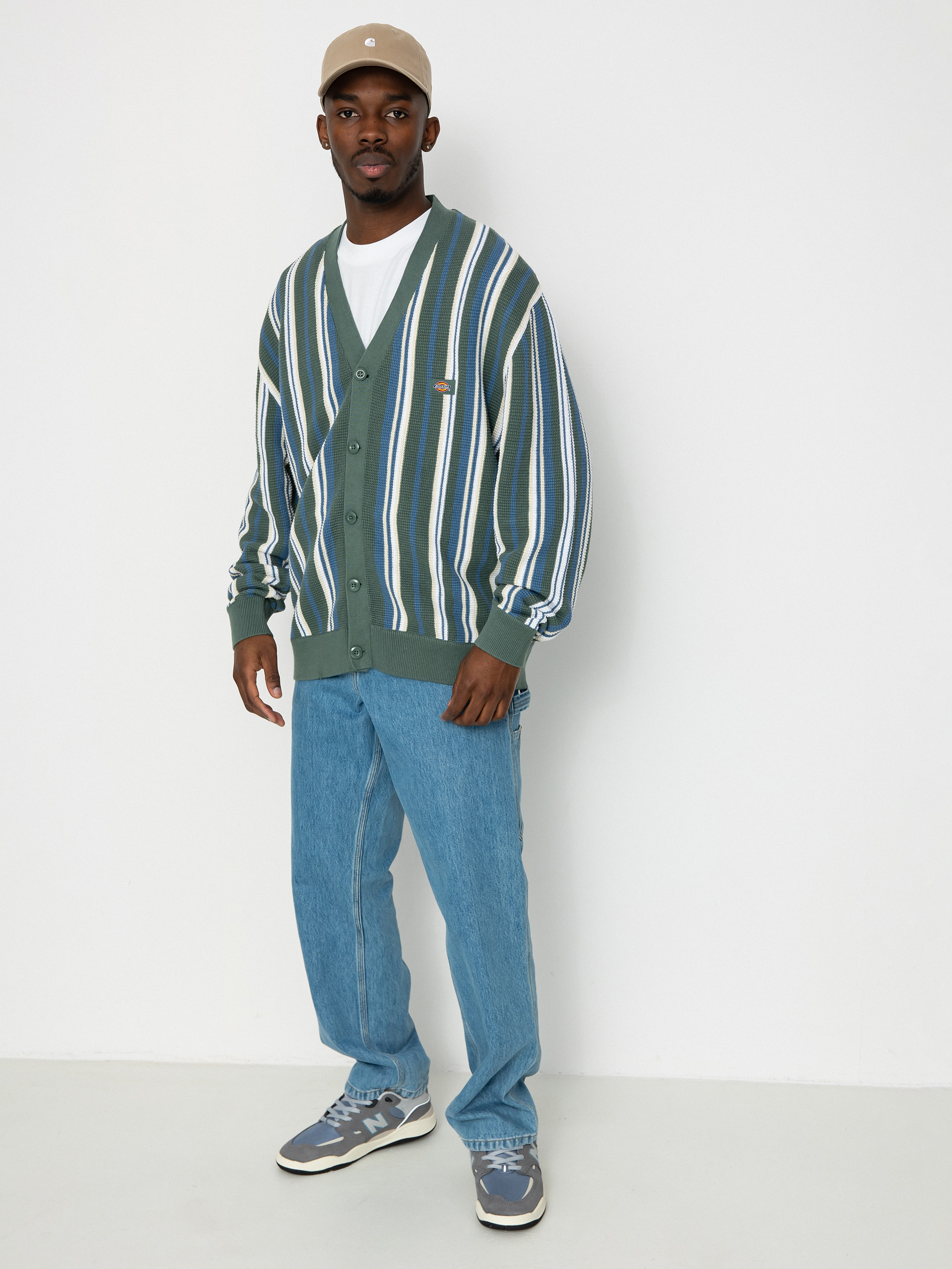 Pulover Dickies Glade Spring Cardigan (vrticl yd stipe coronet)