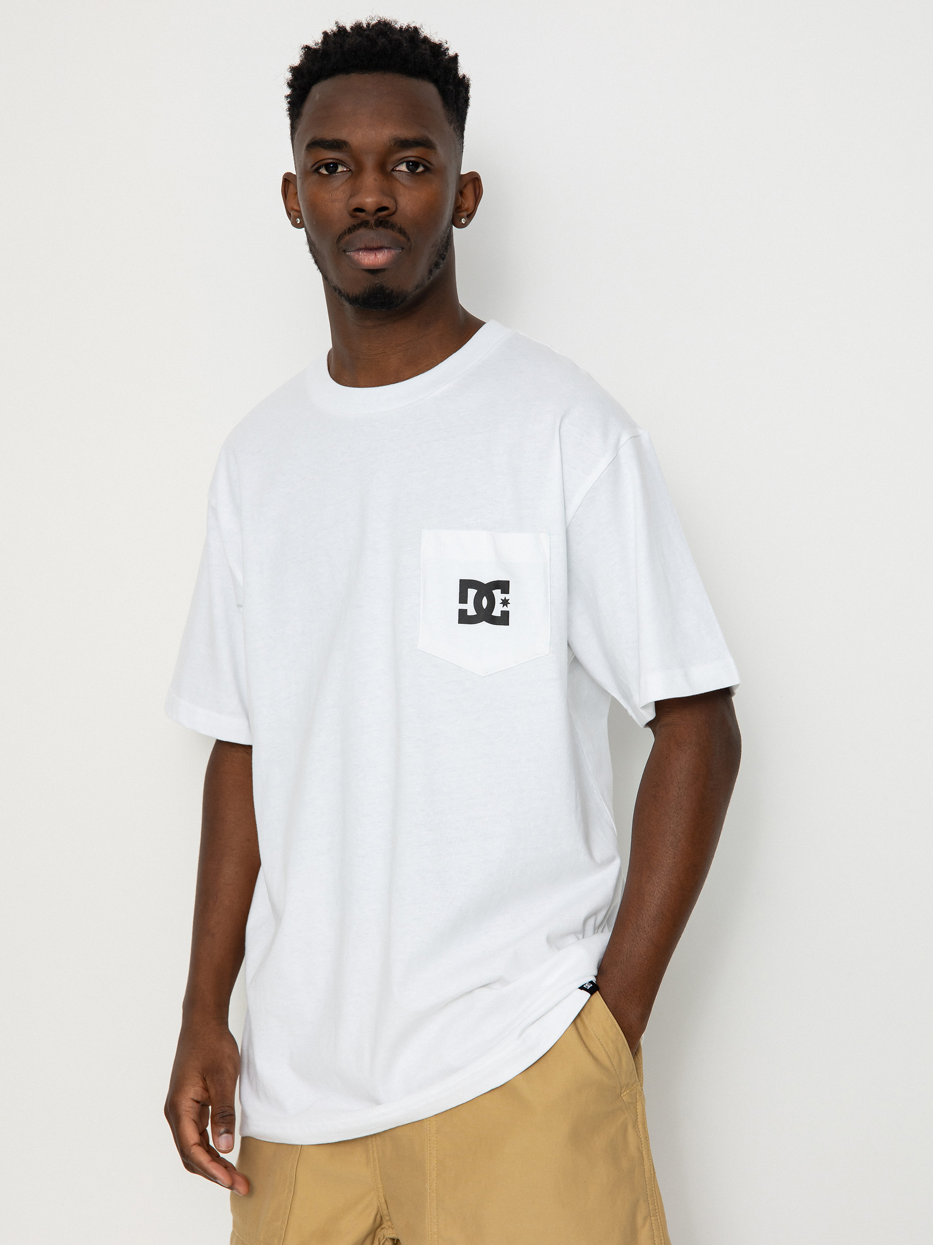 Tricou DC Dc Star Pocket (white)