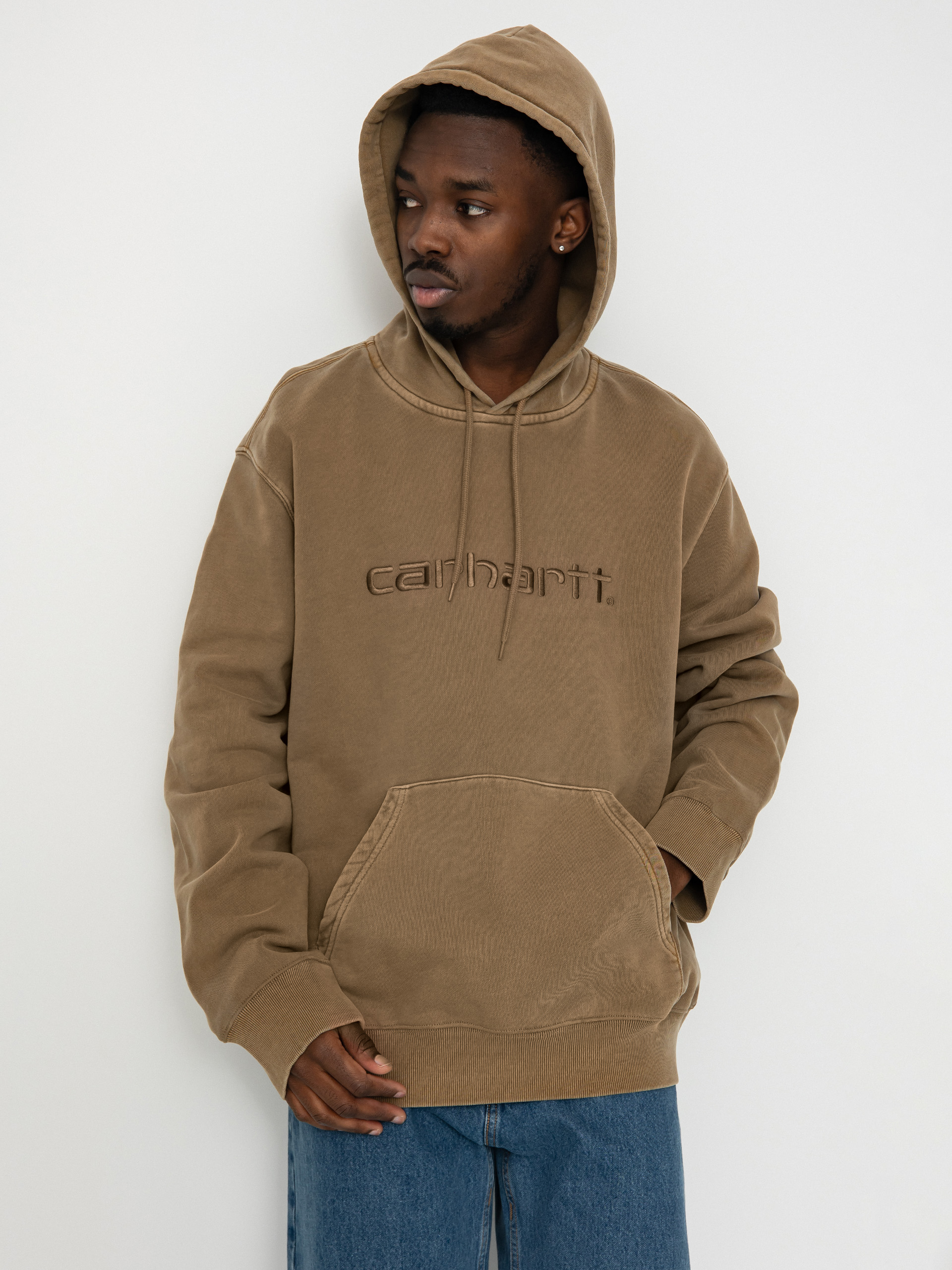 Hanorac cu glugă Carhartt WIP Duster HD (lumber)