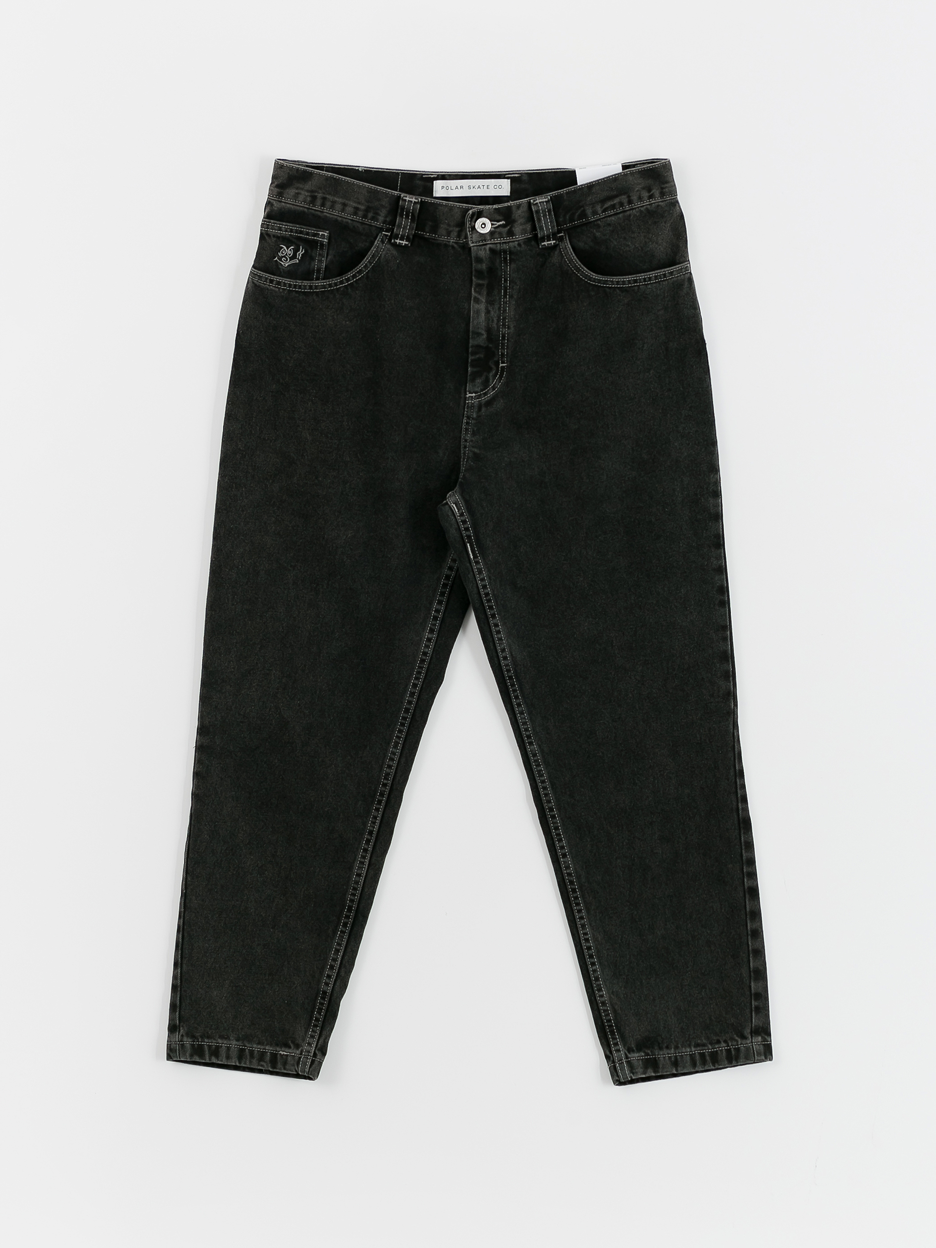 Pantaloni Polar Skate 92! Denim (silver black)