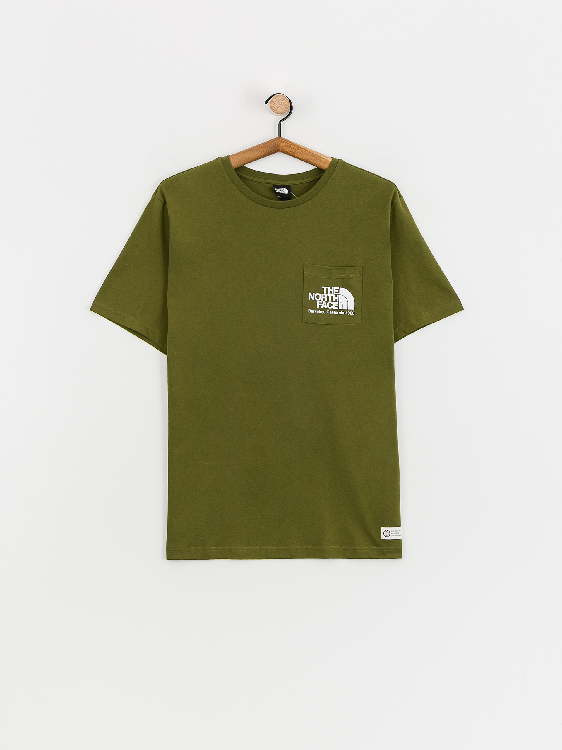 Tricou The North Face Berkeley California Pocket (forest olive)