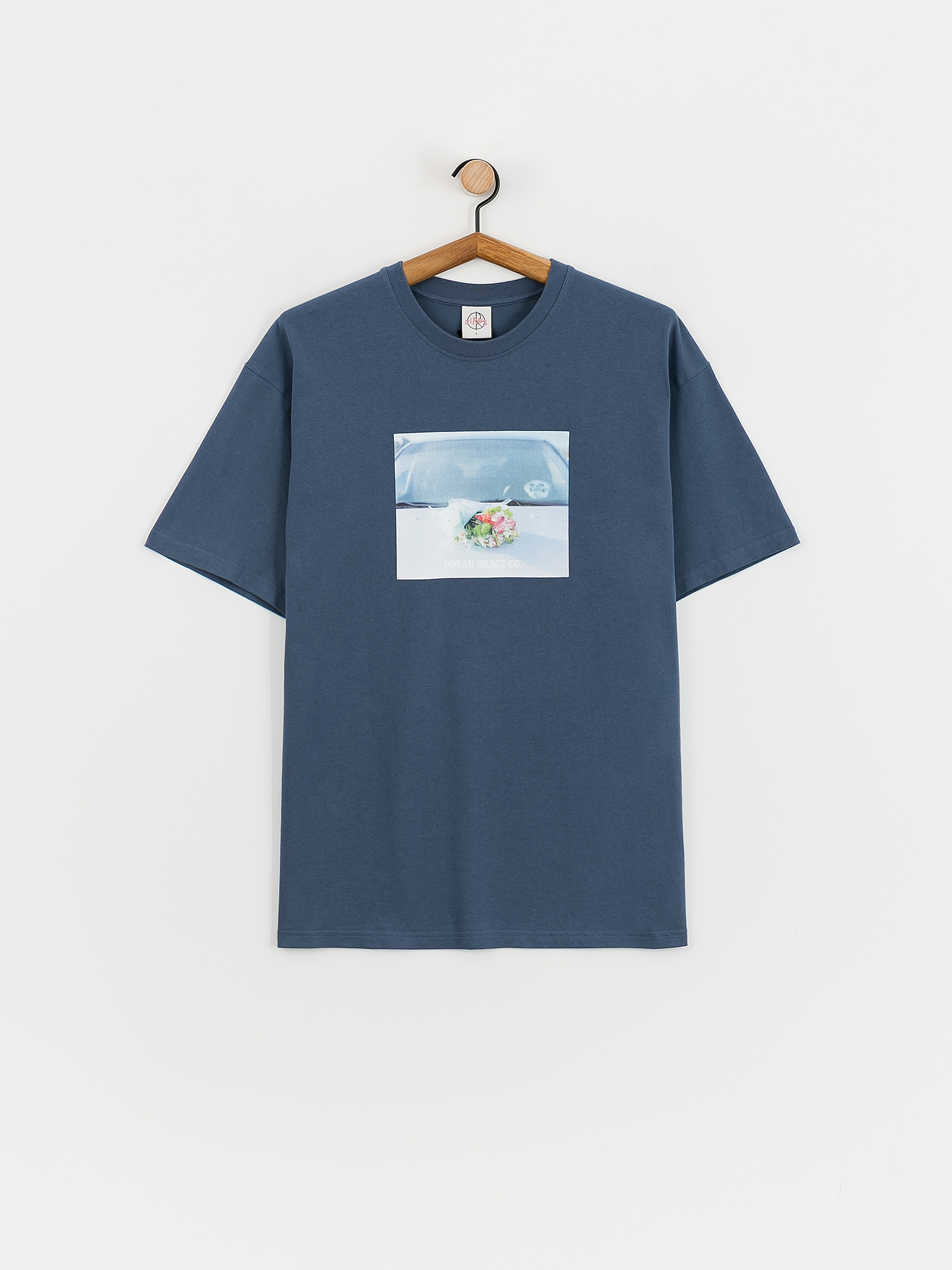 Tricou Polar Skate Dead Flowers (grey blue)