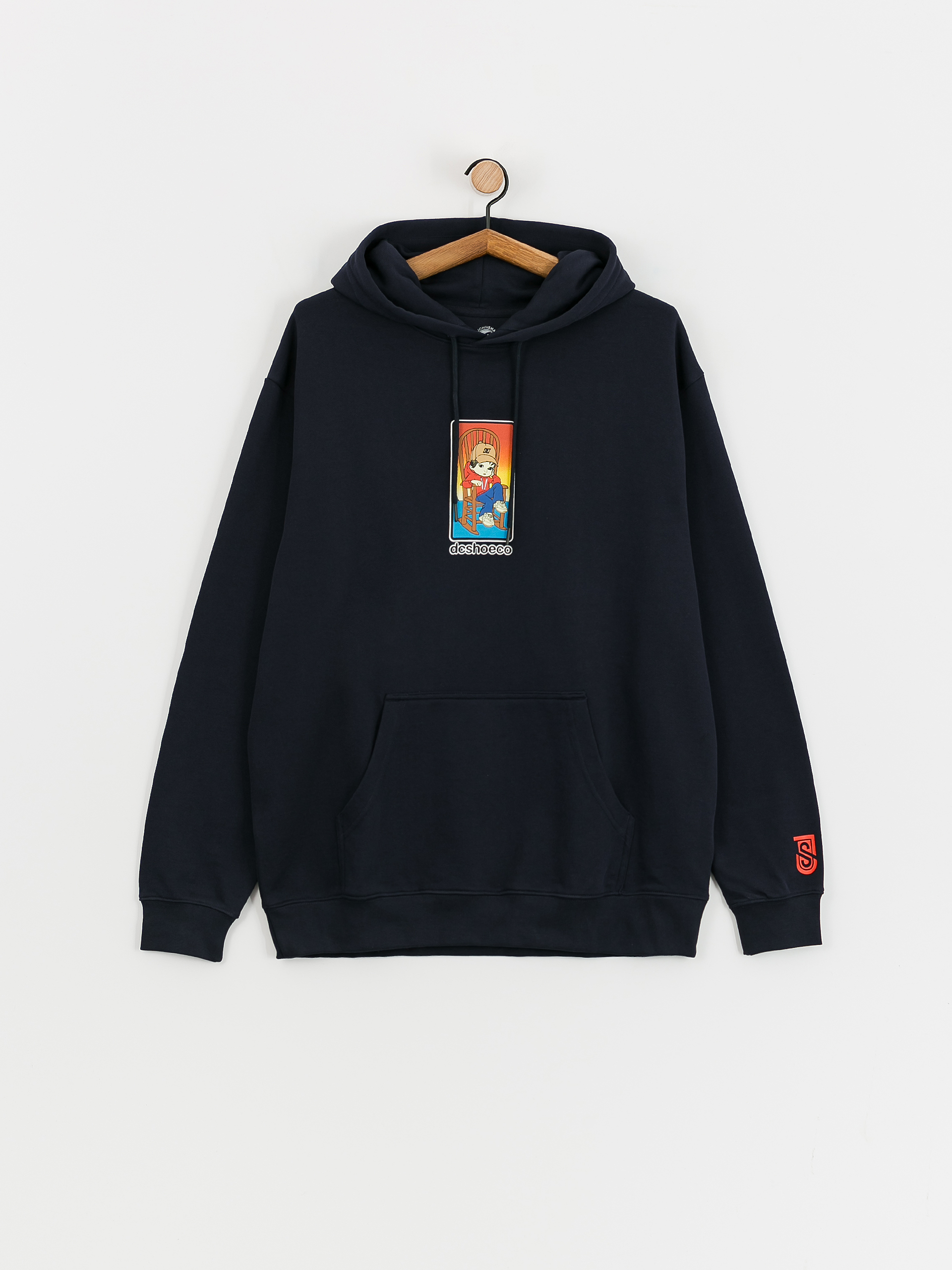 Hanorac cu glugă DC Johns House HD (navy blazer)