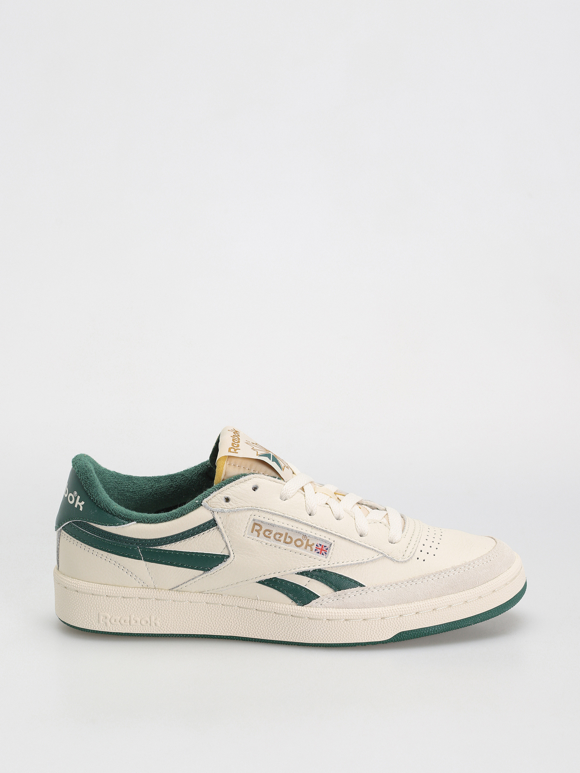 Pantofi Reebok Club C Revenge Vintage (vintagechalk/darkgreen/trekbrw)