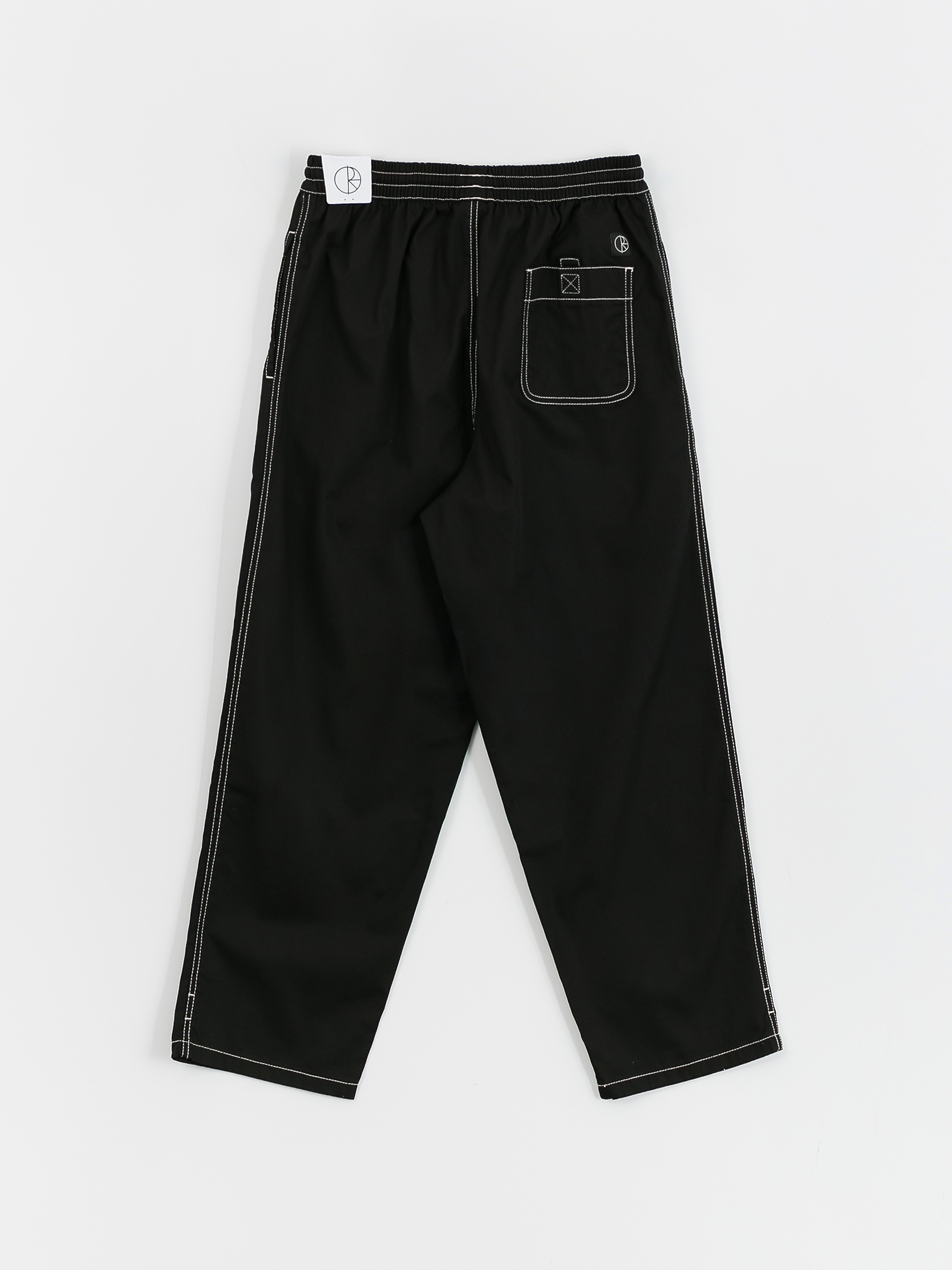 Pantaloni Polar Skate Surf Pants Contrast (black/white)