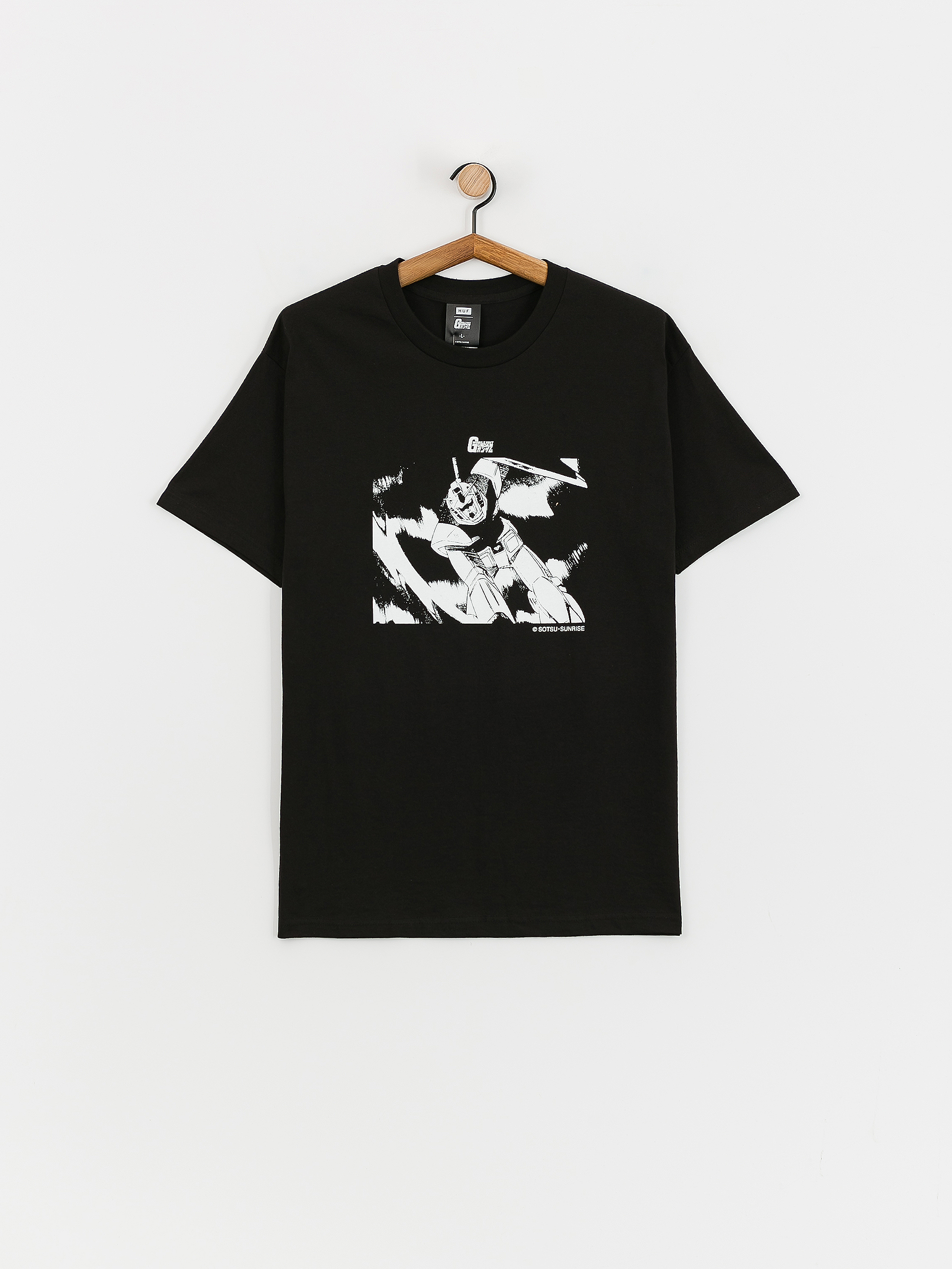 Tricou HUF X Gundam Wing Gundam Rising (black)