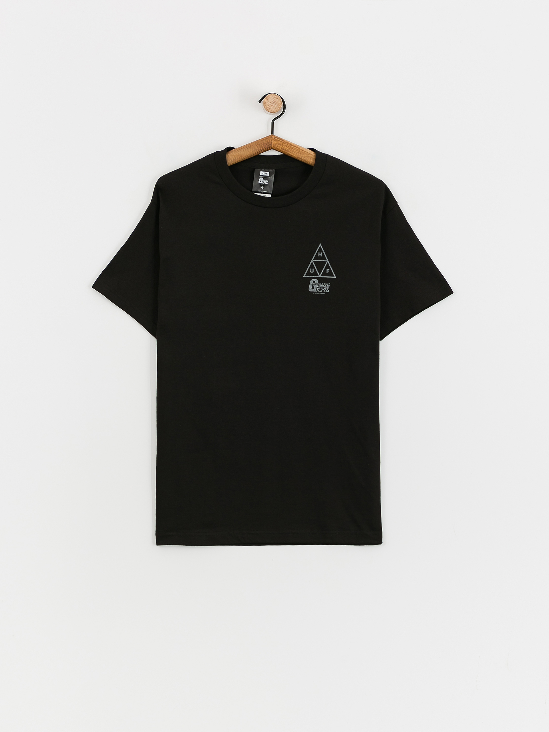 Tricou HUF X Gundam Wing Gundam TT (black)