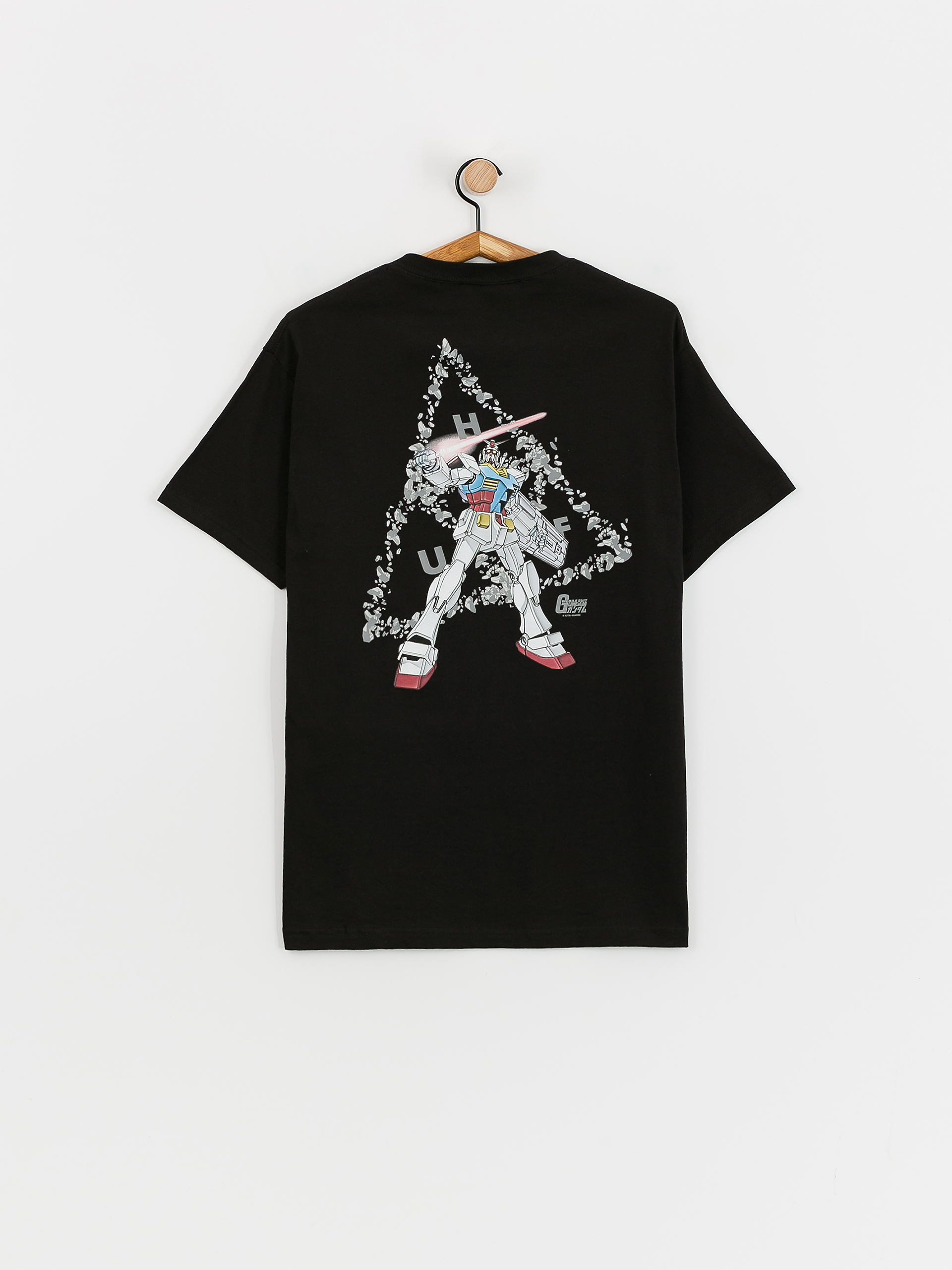Tricou HUF X Gundam Wing Gundam TT (black)