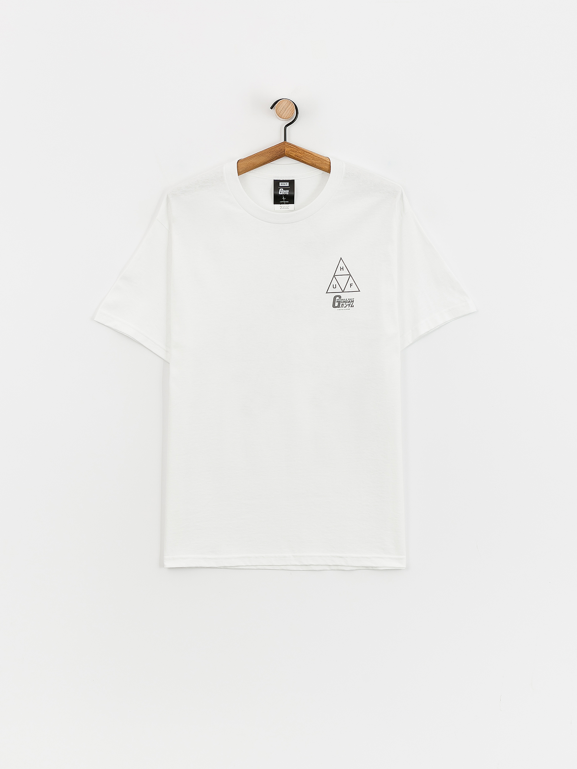 Tricou HUF X Gundam Wing Gundam TT (white)