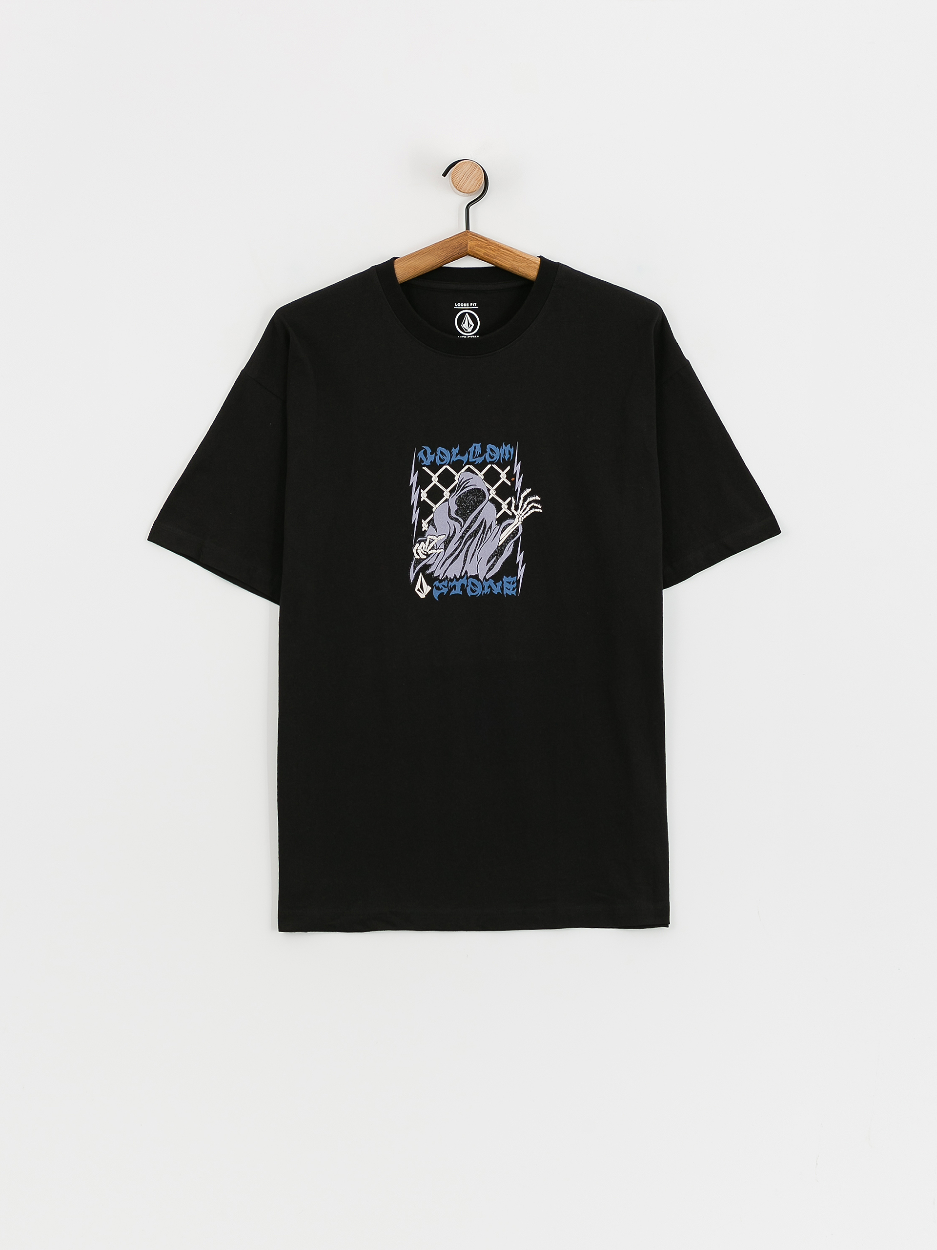 Tricou Volcom Thundertaker Lse (black)