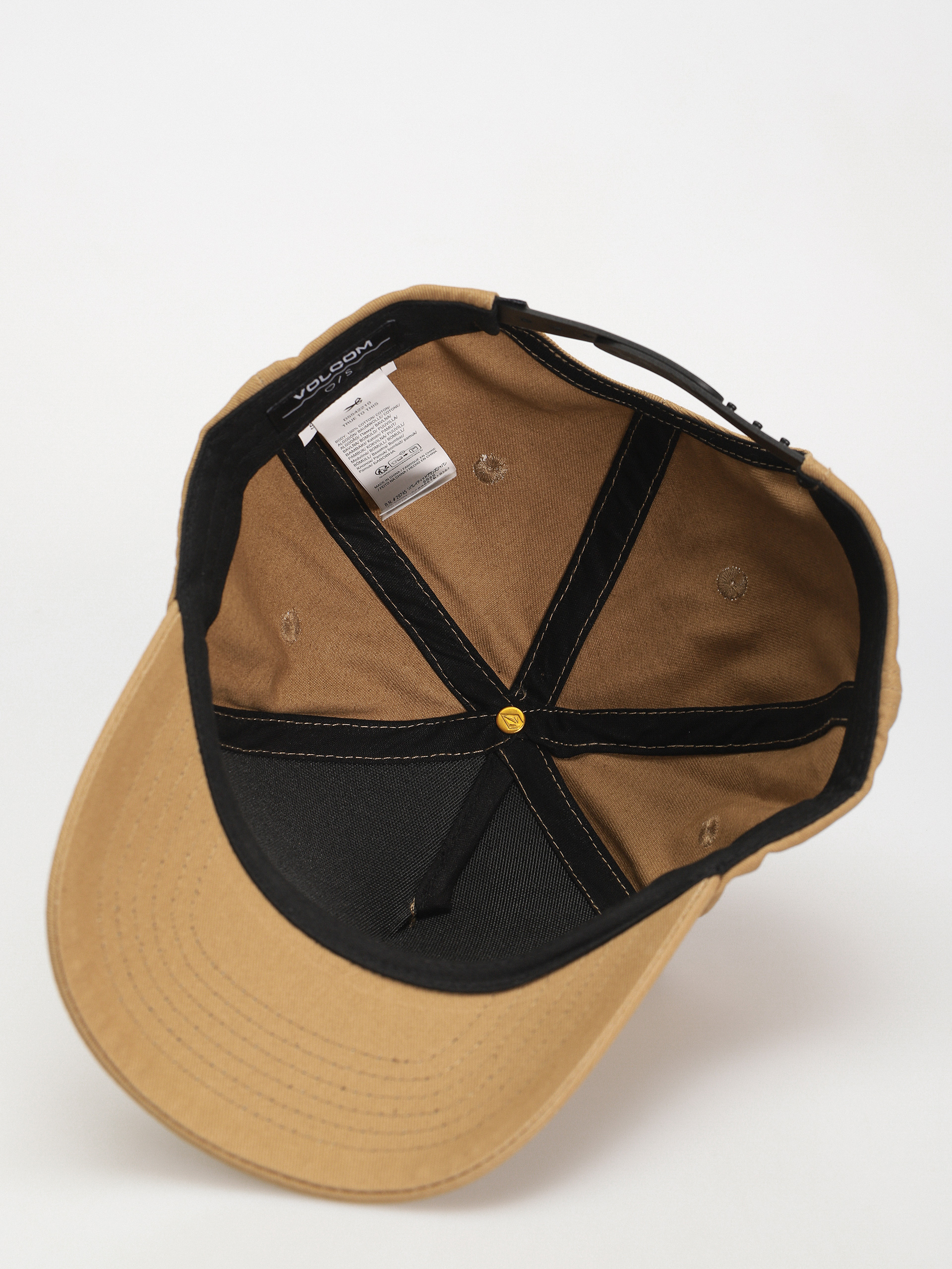 Șapcă Volcom Embossed Stone Adj (dark khaki)