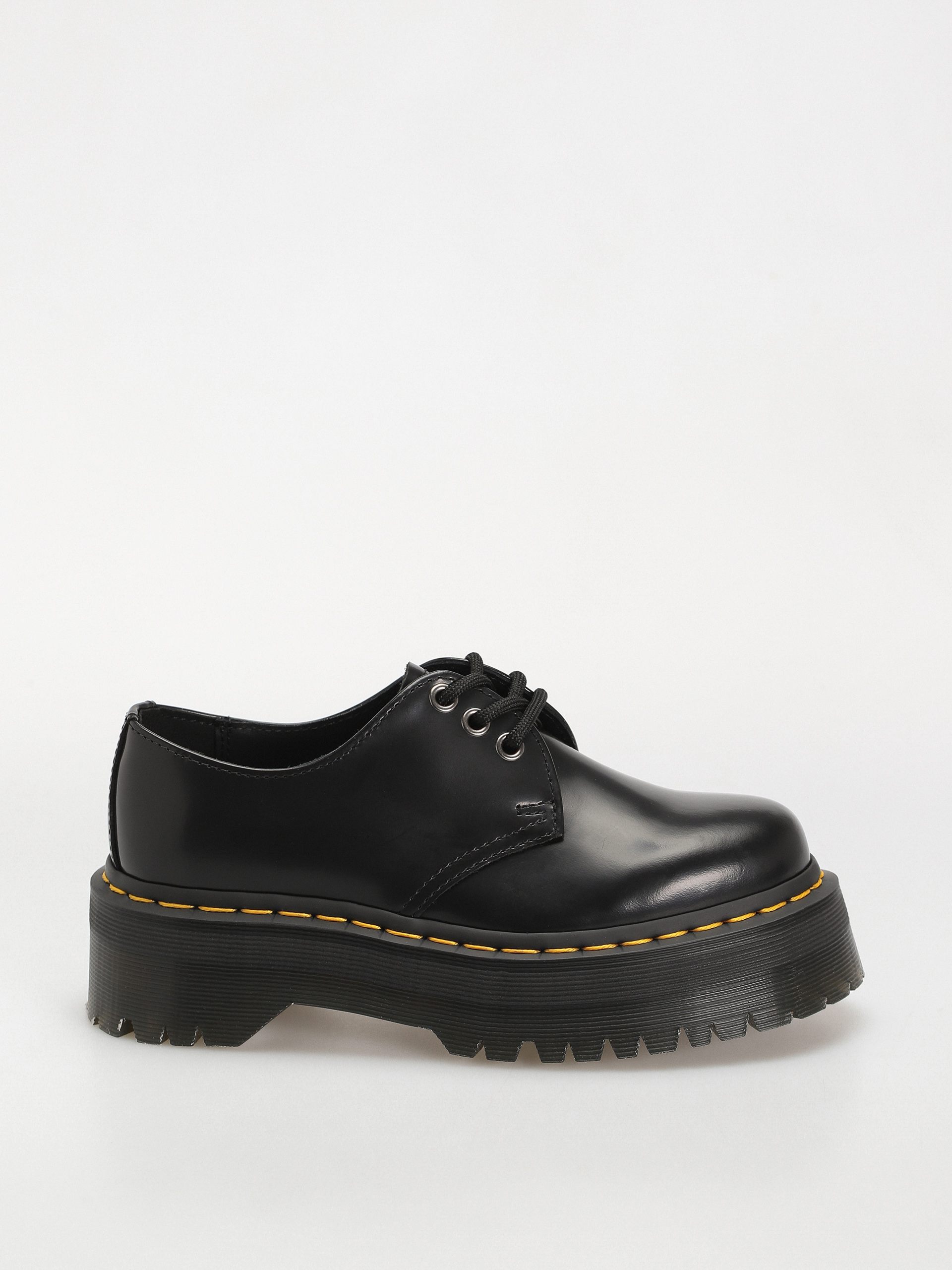 Pantofi Dr. Martens 1461 Quad Wmn (polished smooth black)