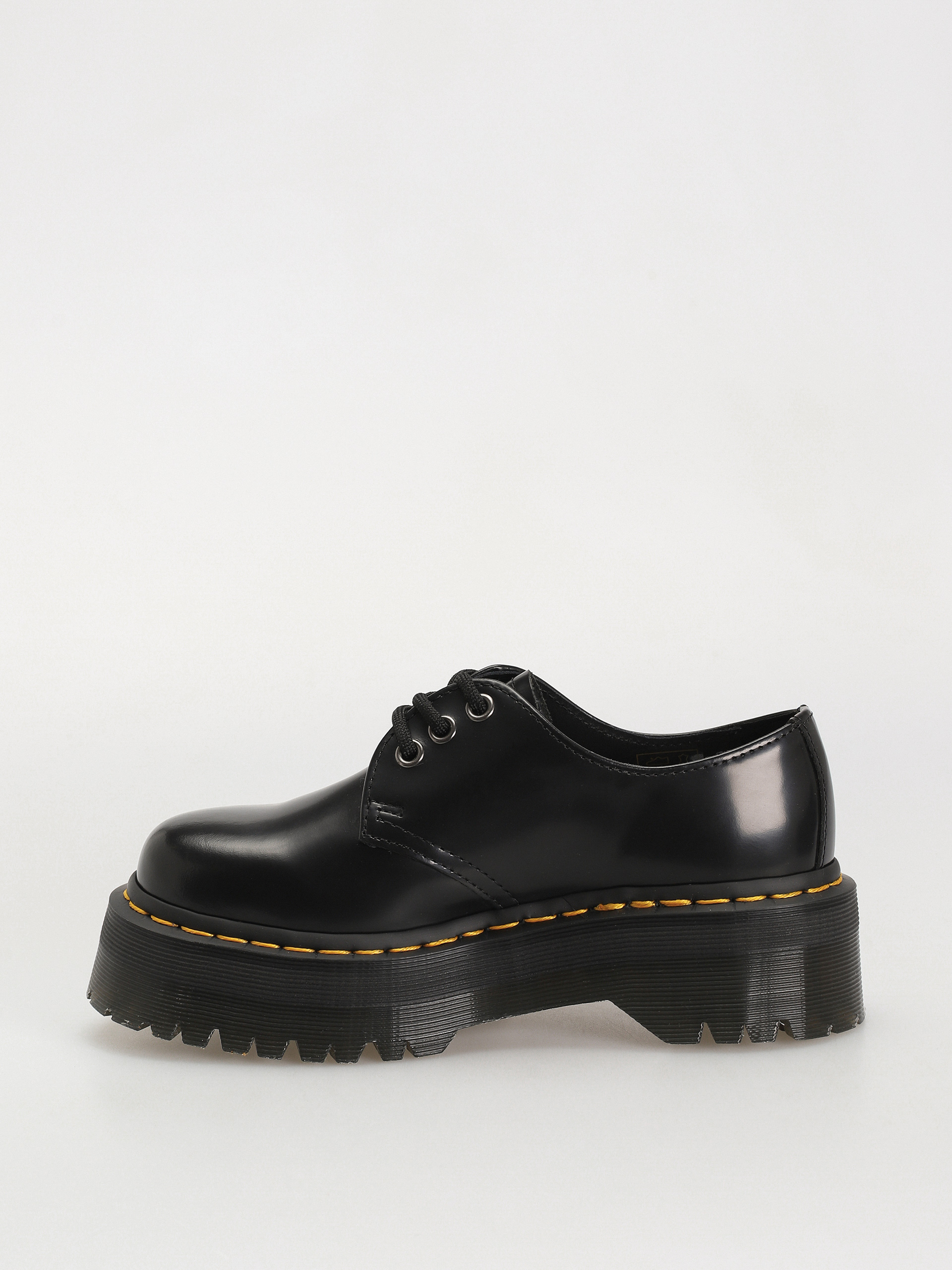 Pantofi Dr. Martens 1461 Quad Wmn (polished smooth black)