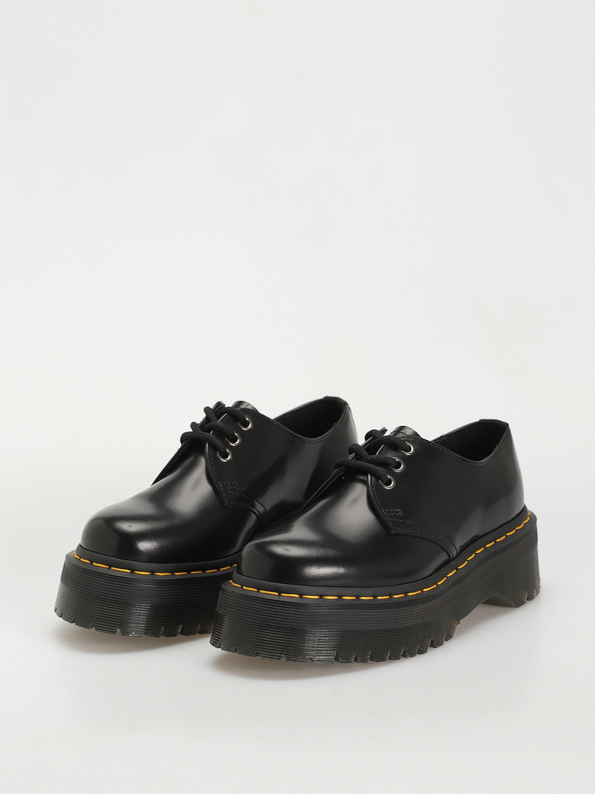 Pantofi Dr. Martens 1461 Quad Wmn (polished smooth black)