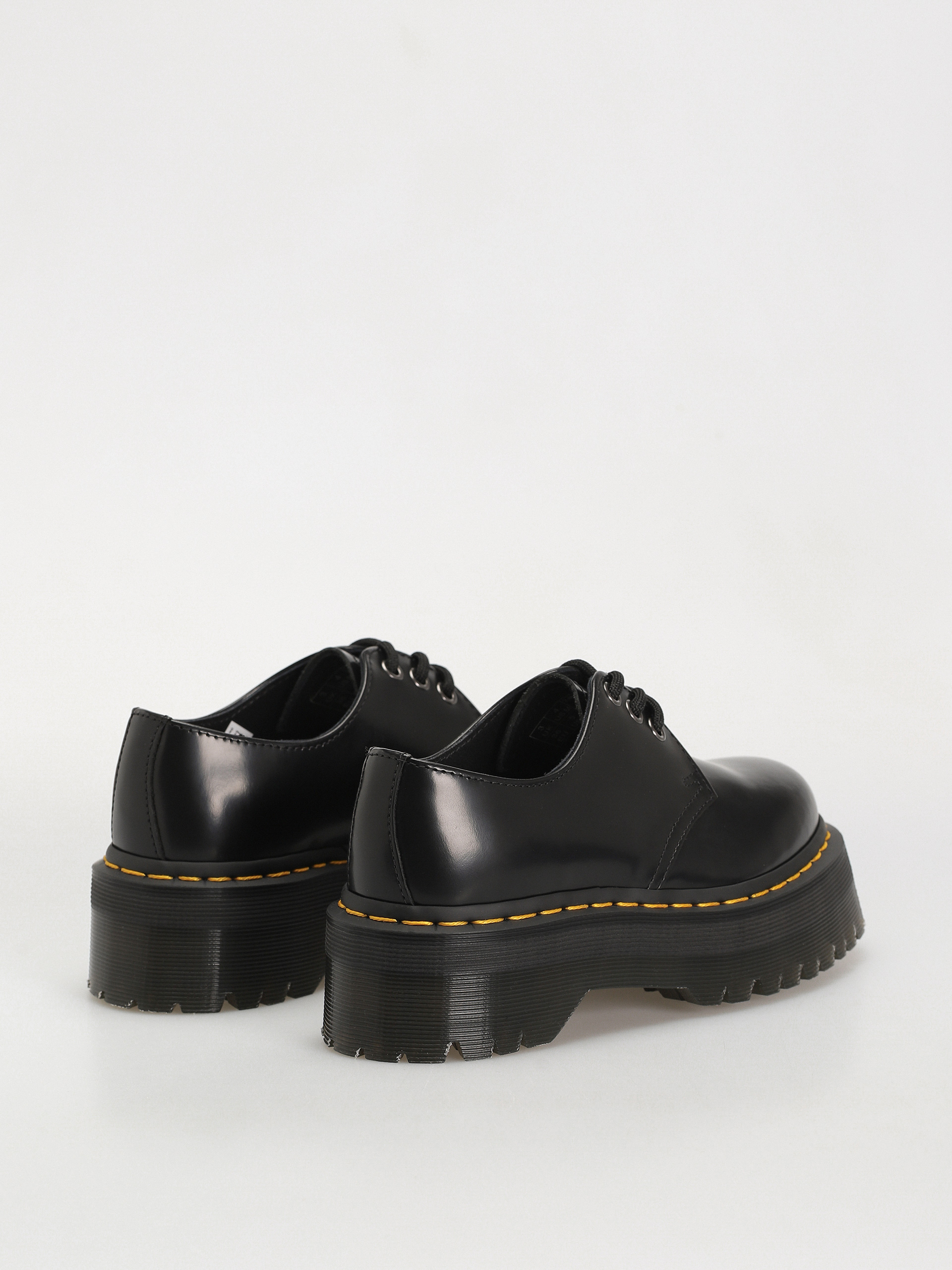 Pantofi Dr. Martens 1461 Quad Wmn (polished smooth black)