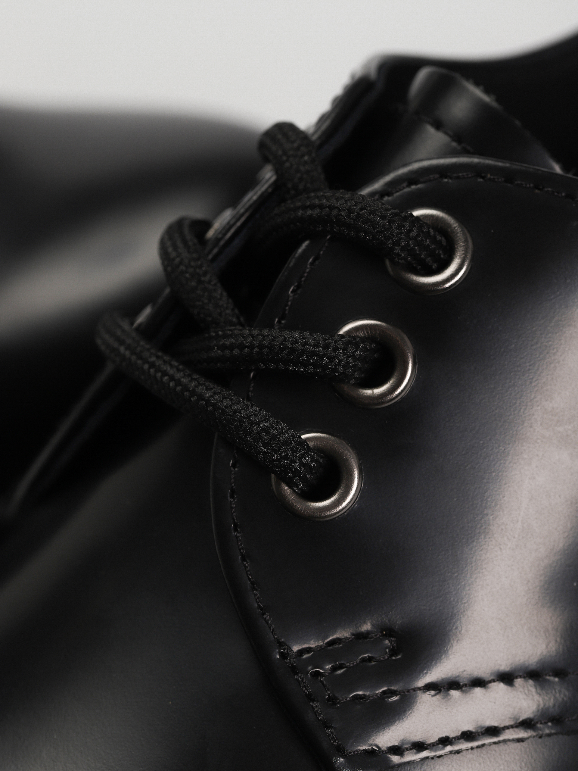 Pantofi Dr. Martens 1461 Quad Wmn (polished smooth black)