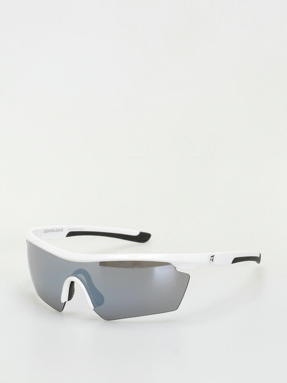 Ochelari de soare Volcom Dwnload (gloss white/pltnm mirror)