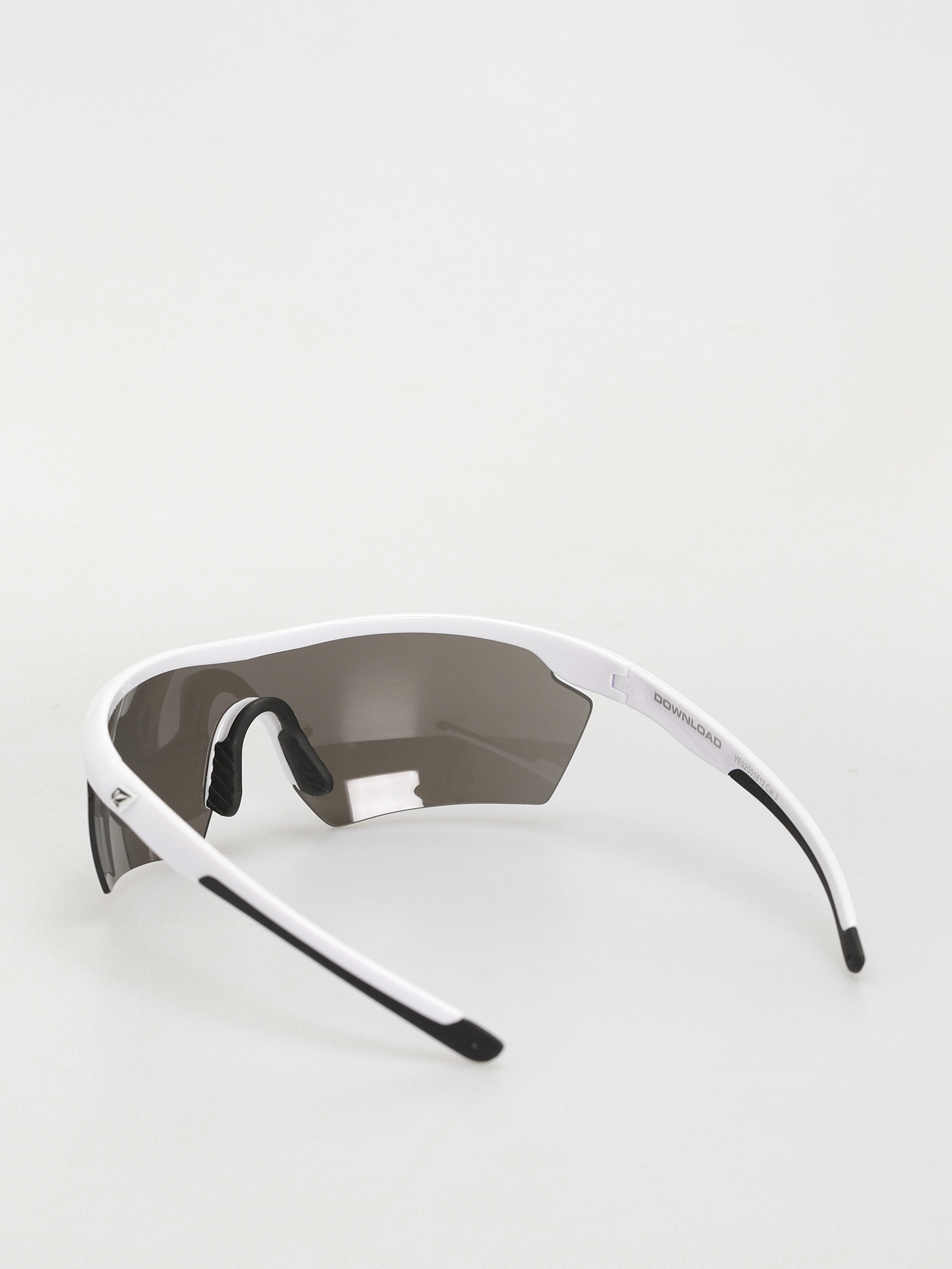 Ochelari de soare Volcom Dwnload (gloss white/pltnm mirror)